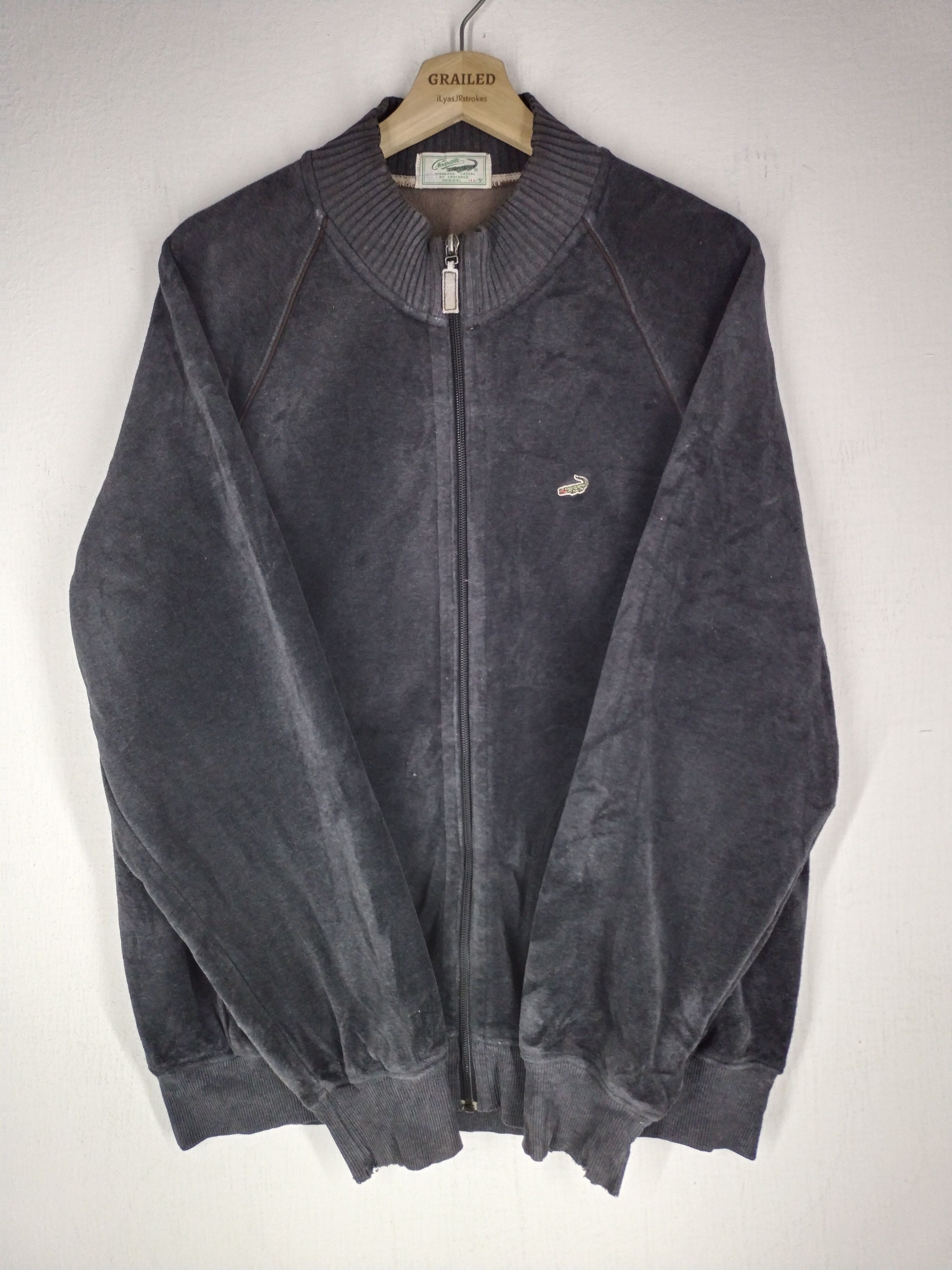 Lacoste Vtg Crocodile Zipper Corduroy Jacket Size US L / EU 52-54 / 3 - 2 Thumbnail