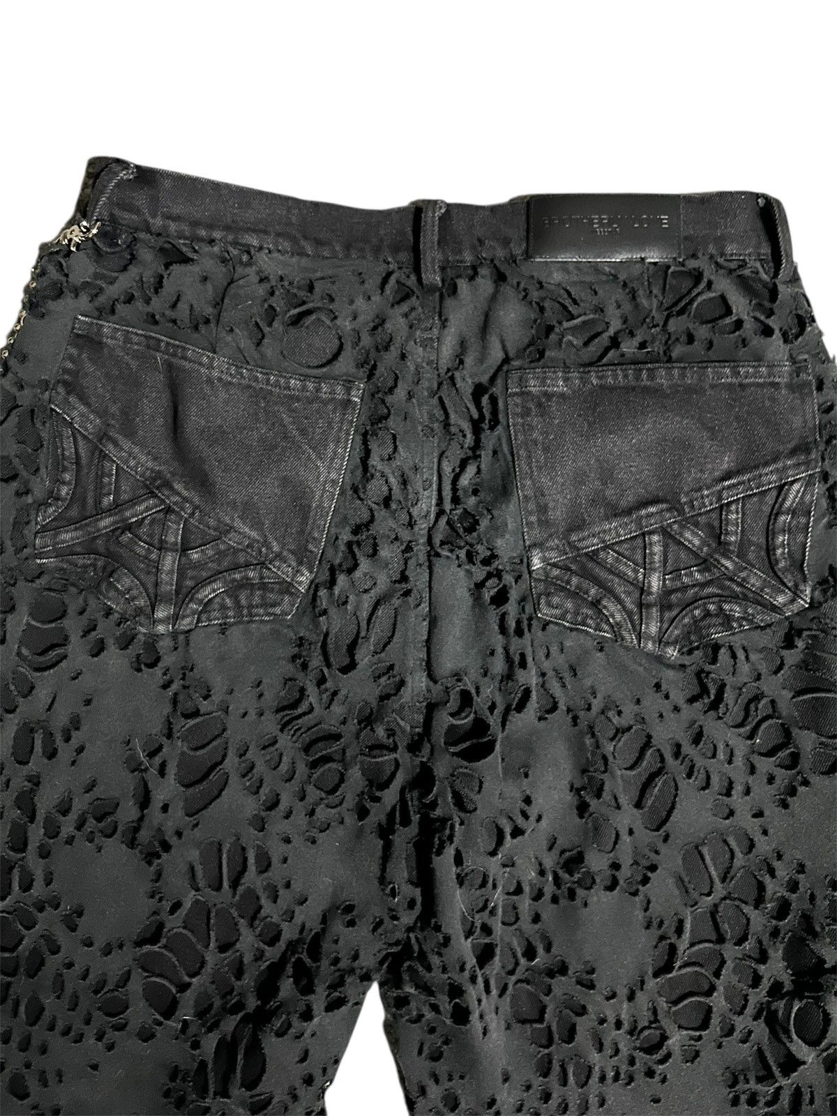 Brotherly Love Metalweb Bootcut Denim Size US 32 / EU 48 - 7 Thumbnail