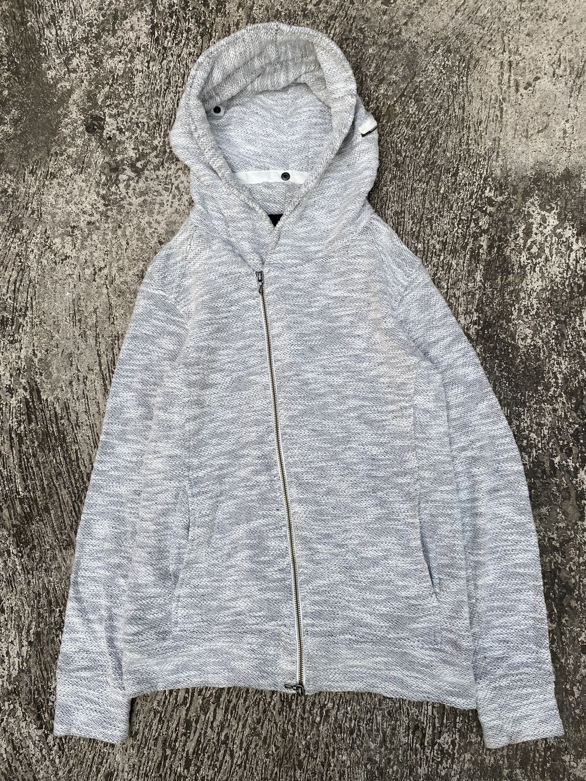 image of Gostar De Fuga x If Six Was Nine Fuga Zip Up Hoodie in Grey, Men's (Size Medium)
