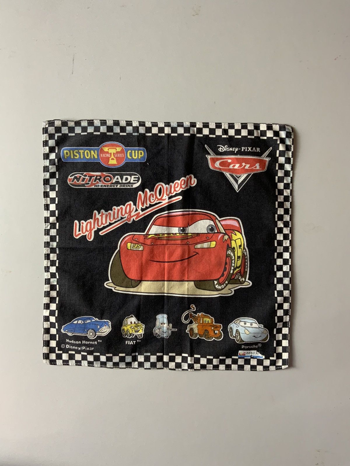 Disney Vintage Y2k Cars Lightning McQueen Bandana Size ONE SIZE - 1 Thumbnail