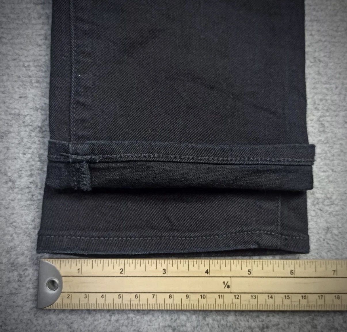 G-Star × Pharrell G-Star Raw Midge Sculpted LW Skinny Biker Jeans Blue & Black Size 31" - 11 Thumbnail