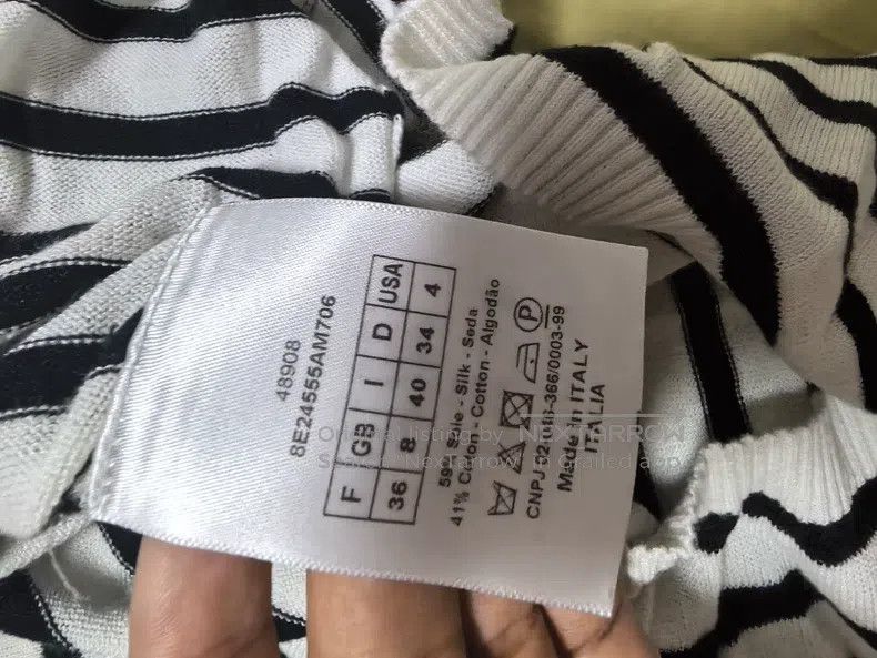 Dior Dior Knitted short sleeves Size XS / US 0-2 / IT 36-38 - 3 Thumbnail