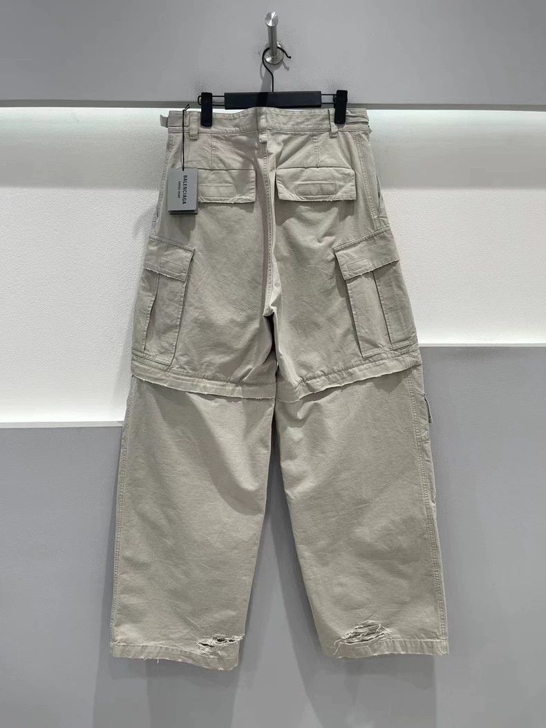 Balenciaga Balenciaga 24SS Grade Robe Cargo Work Pants Size US 44 / EU 60 - 2 Thumbnail