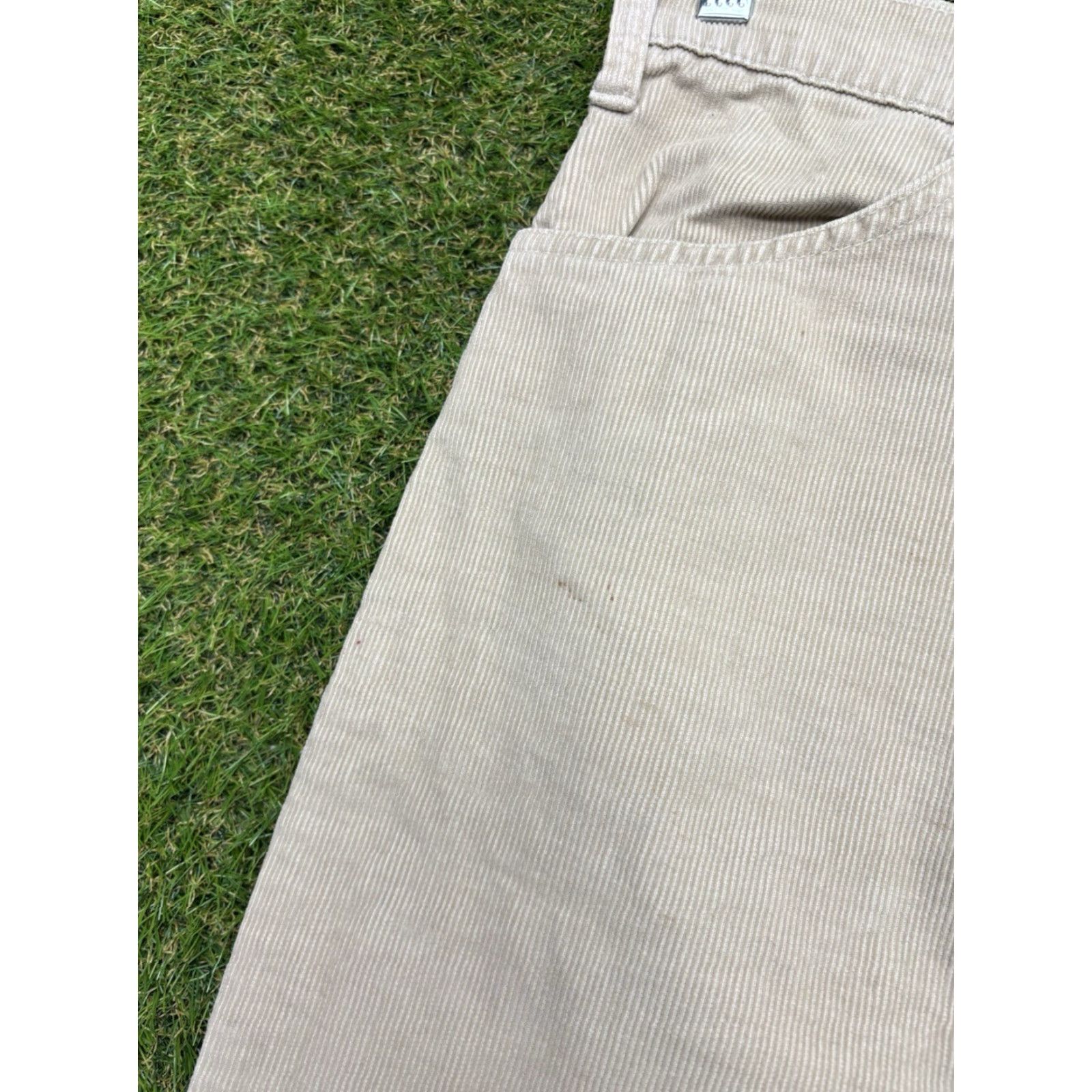Levi's VINTAGE Levi's 519 Jeans Mens 30x32 Tan Corduroy Pants 519 Cords White Tab USA Made 80s 90s Retro USA Mens Jeans Size US 30 / EU 46 - 5 Thumbnail