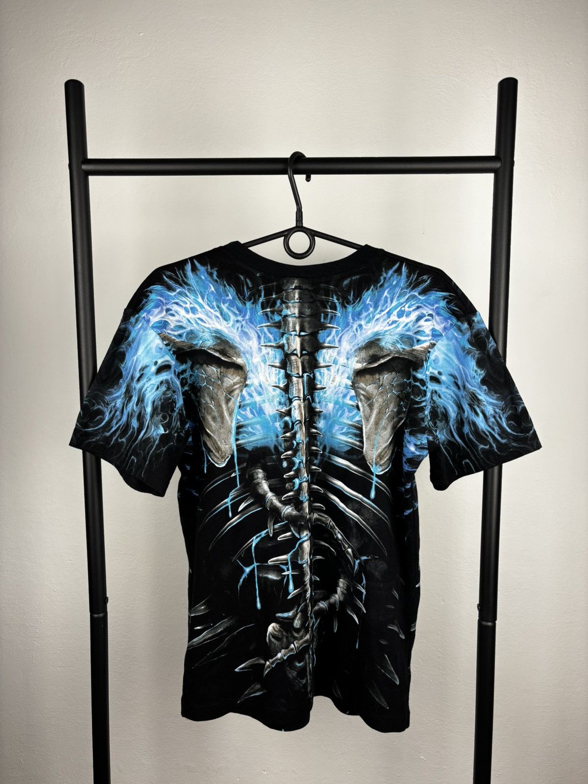 Japanese Brand × Vintage Spiral Skulls vintage t shirt size S Size US S / EU 44-46 / 1 - 4 Thumbnail