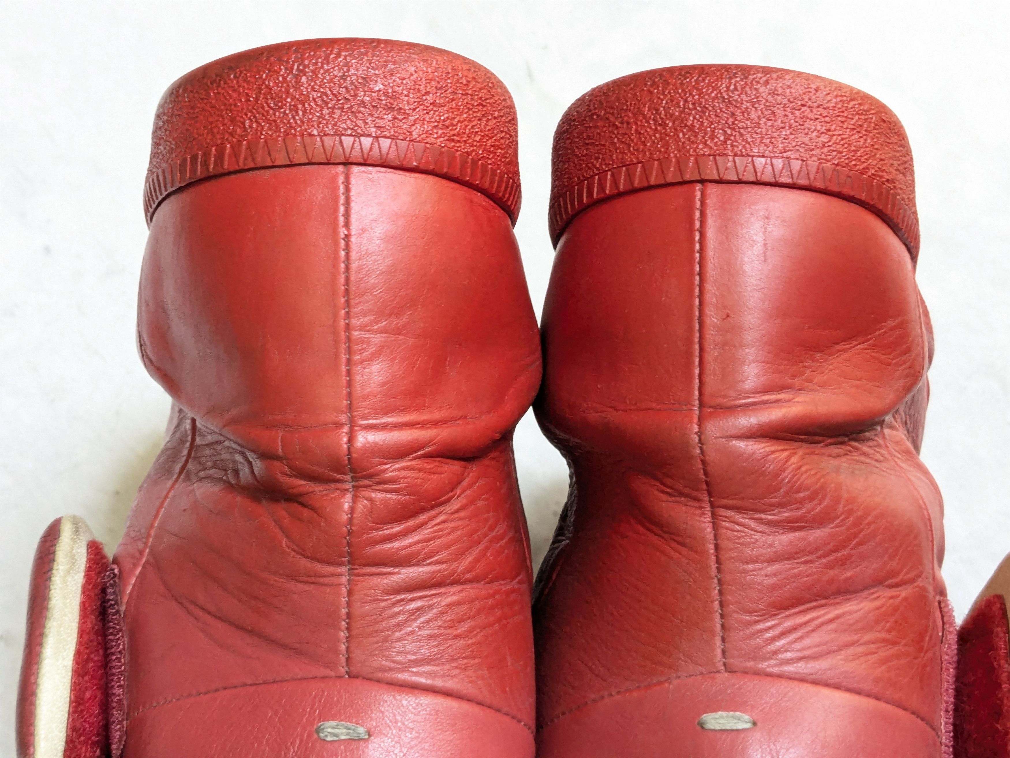 Maison Margiela Maison Margiela Future Sneakers Red 11 44 High Tops Leather Size US 11 / EU 44 - 12 Thumbnail