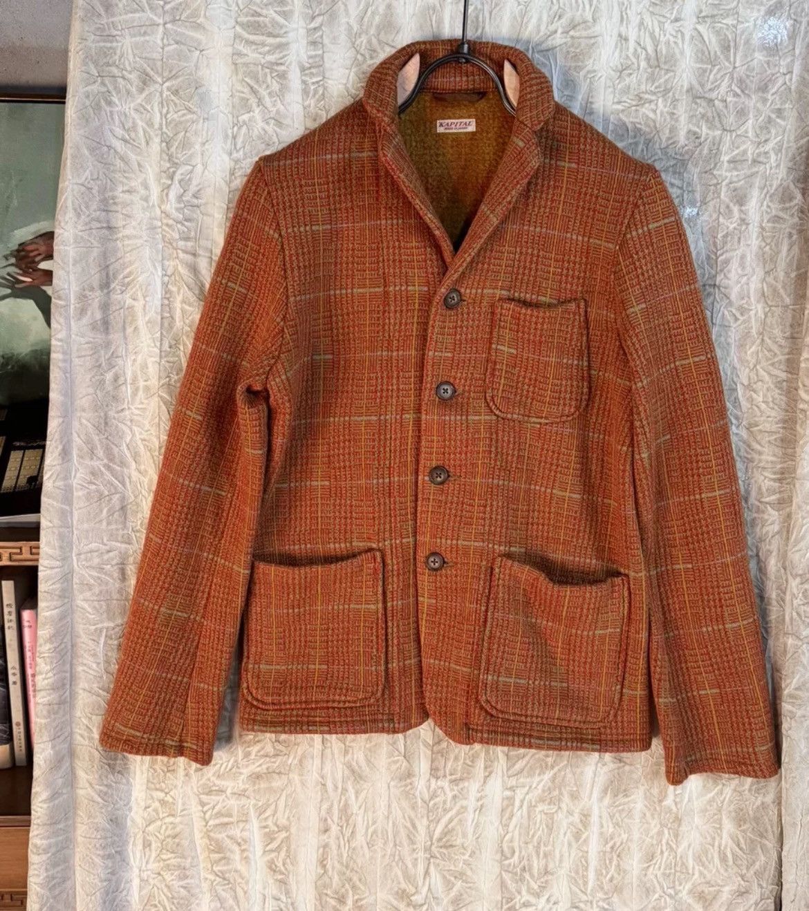 Kapital Kapital Hirata Kazuhiro Kobe Fleece Coat - DMC Size US S / EU 44-46 / 1 - 1 Thumbnail