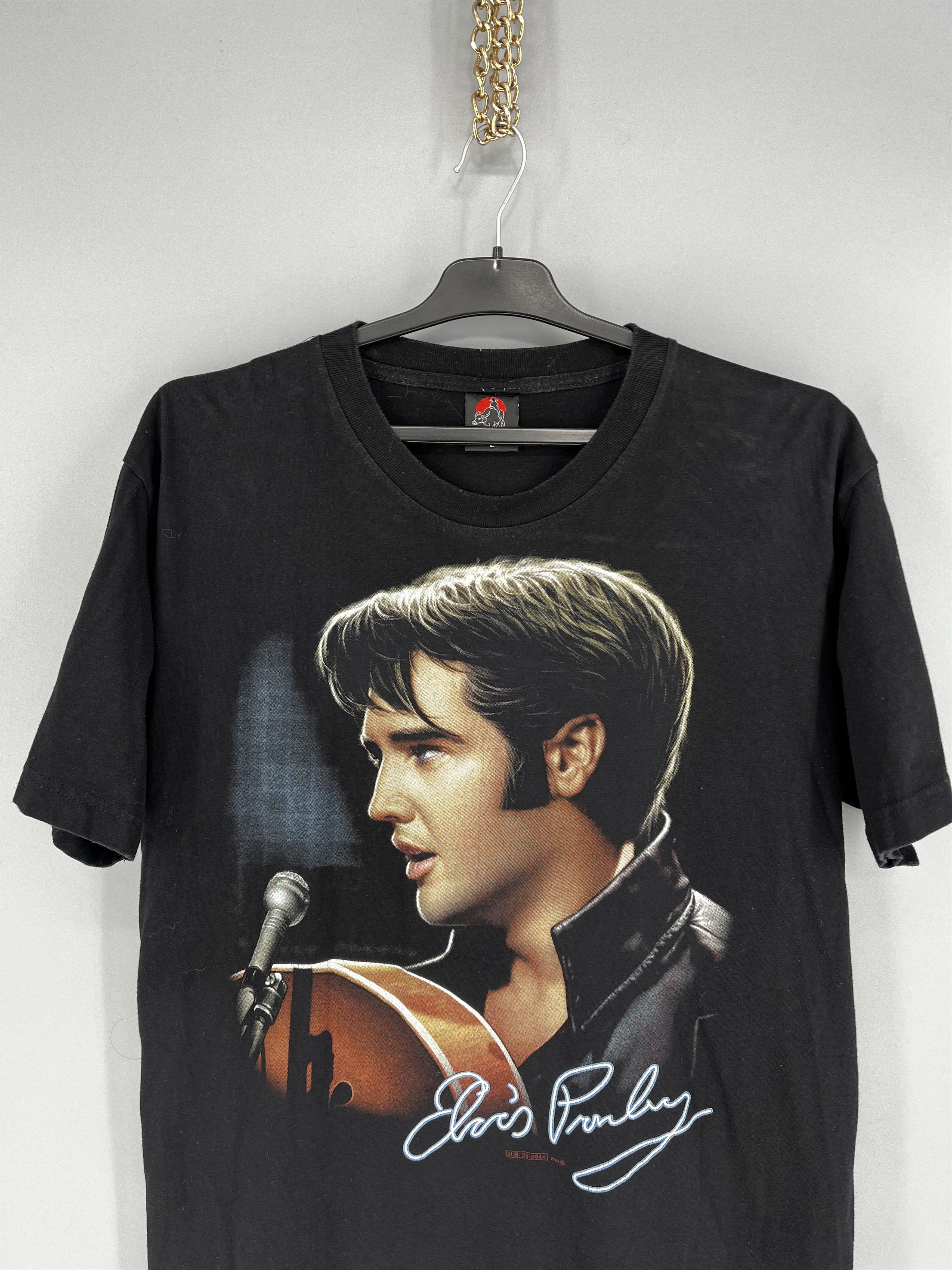 Band Tees Vintage RARE Elvis Presley 2005 T-Shirt Size US L / EU 52-54 / 3 - 6 Thumbnail