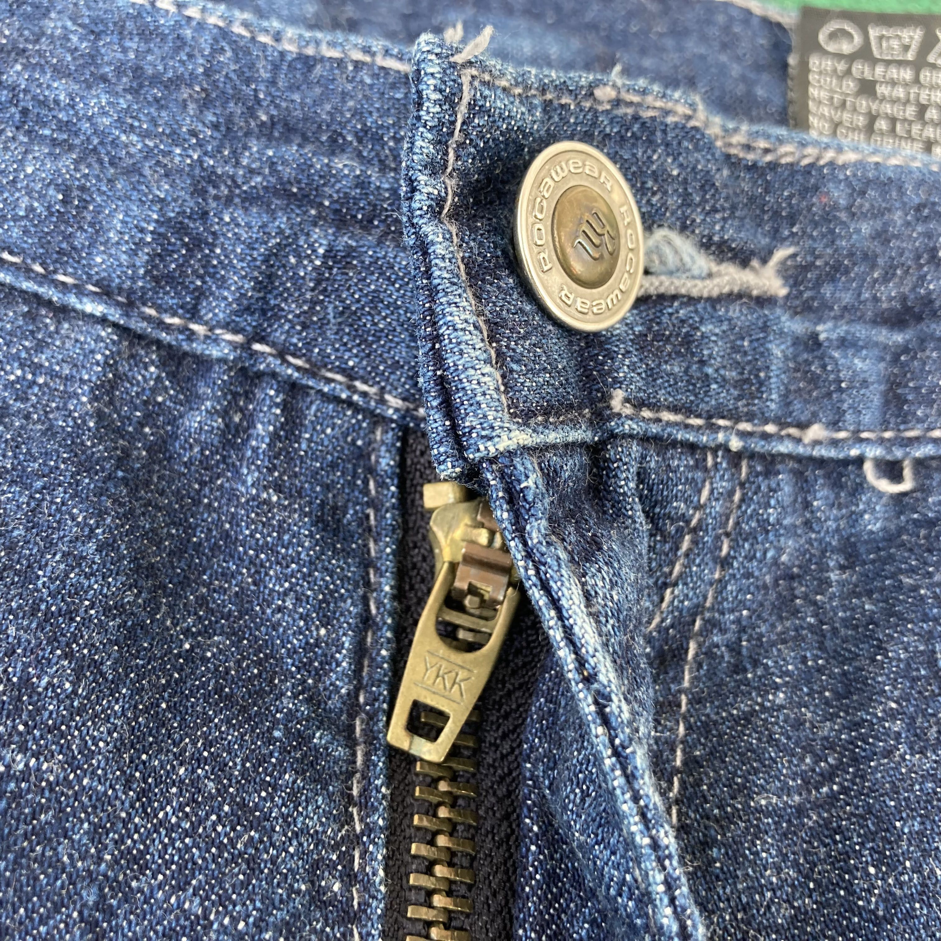 Rocawear × Vintage Vtg RocaWear Baggy Jeans Swag Denim Size US 32 / EU 48 - 7 Thumbnail