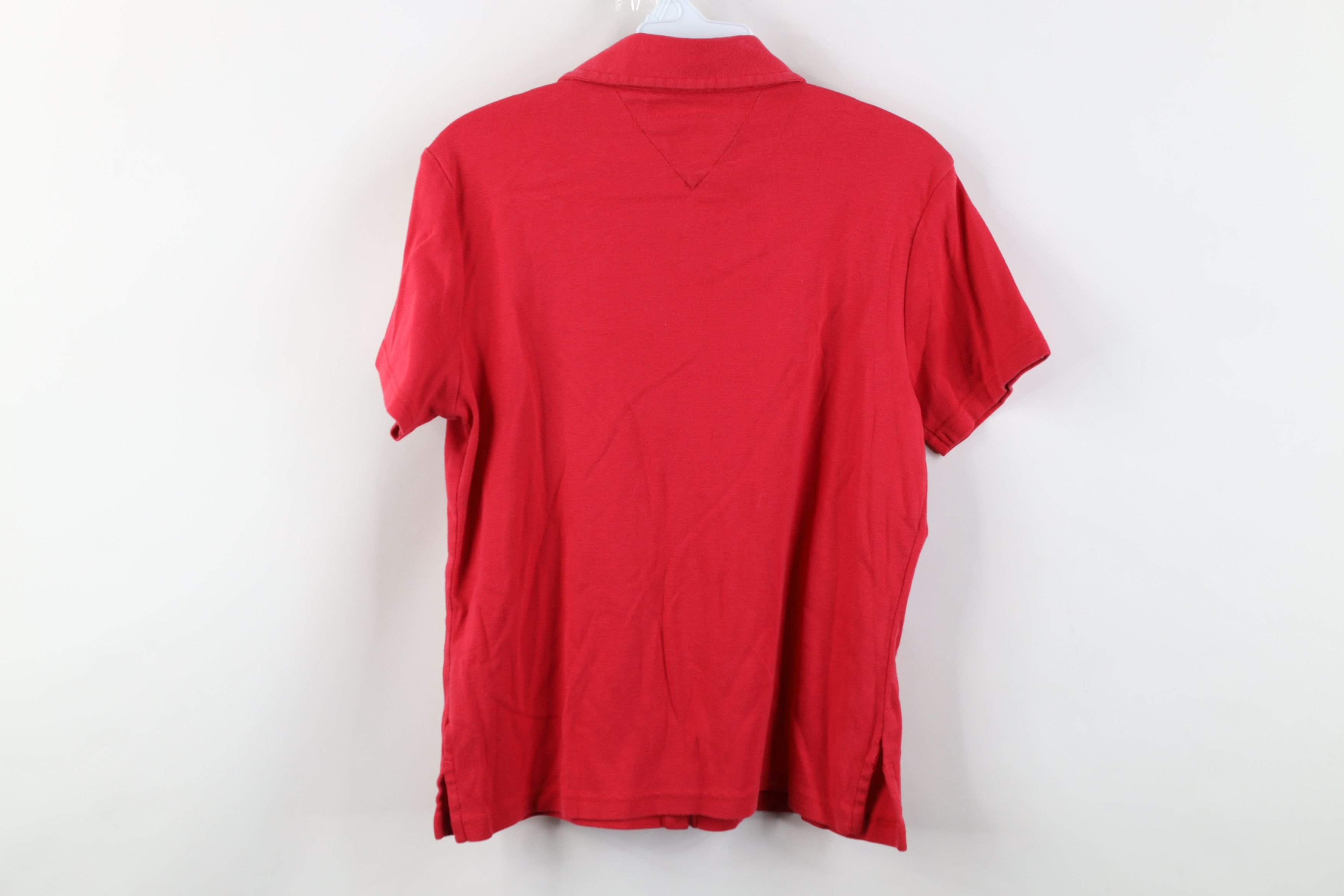 Tommy Hilfiger Vintage Y2K 2000 Tommy Hilfiger Ribbed Knit Button Shirt Size XL / US 12-14 / IT 48-50 - 12 Thumbnail