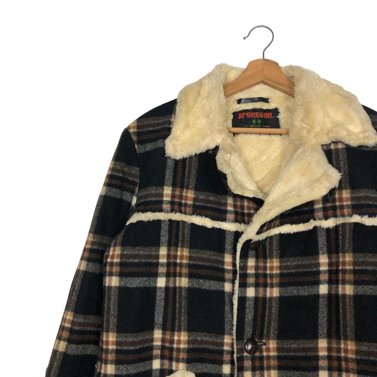 McGregor 🔥VINTAGE WOOL CHORE JACKET MCGREGOR TARTAN ISSEY MIYAKE Size US M / EU 48-50 / 2 - 9 Thumbnail