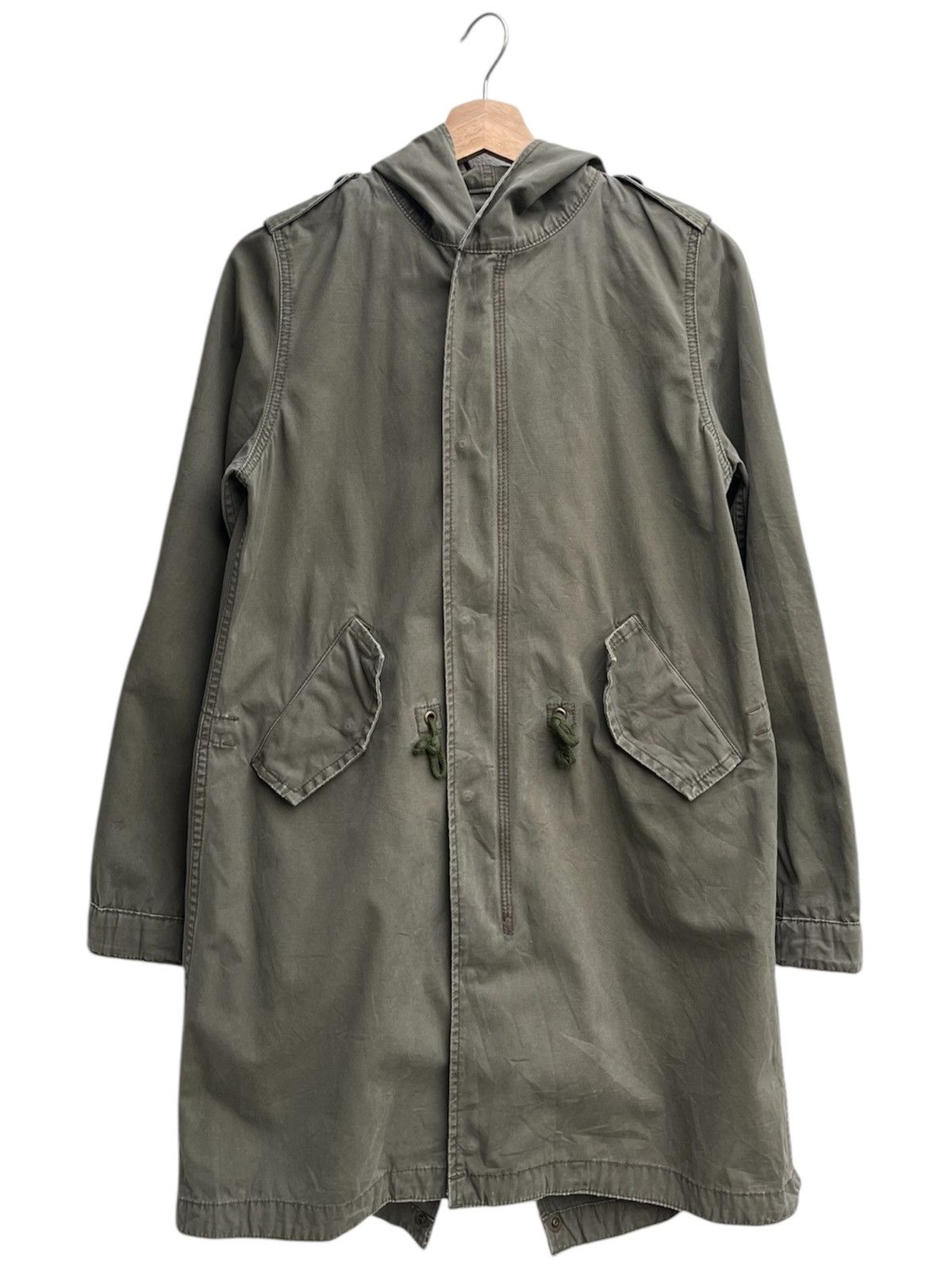 Alpha Industries Faded Olive Alpha Industries Fishtail Parka Size US S / EU 44-46 / 1 - 1 Thumbnail