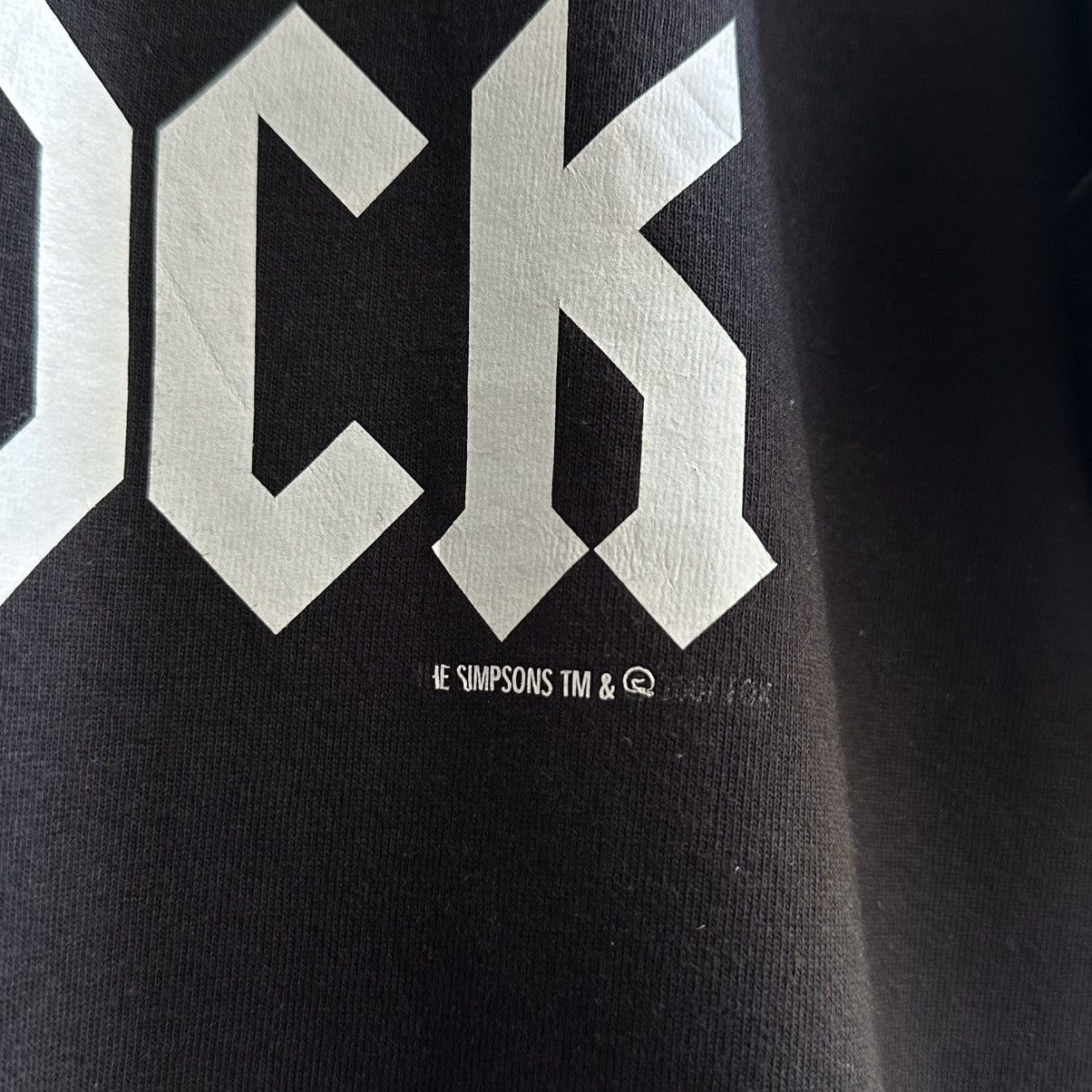 The Simpsons VINTAGE Y2K THE SIMPSONS NEVER TOO OLD TO ROCK PROMO TEE Size US XXL / EU 58 / 5 - 5 Thumbnail