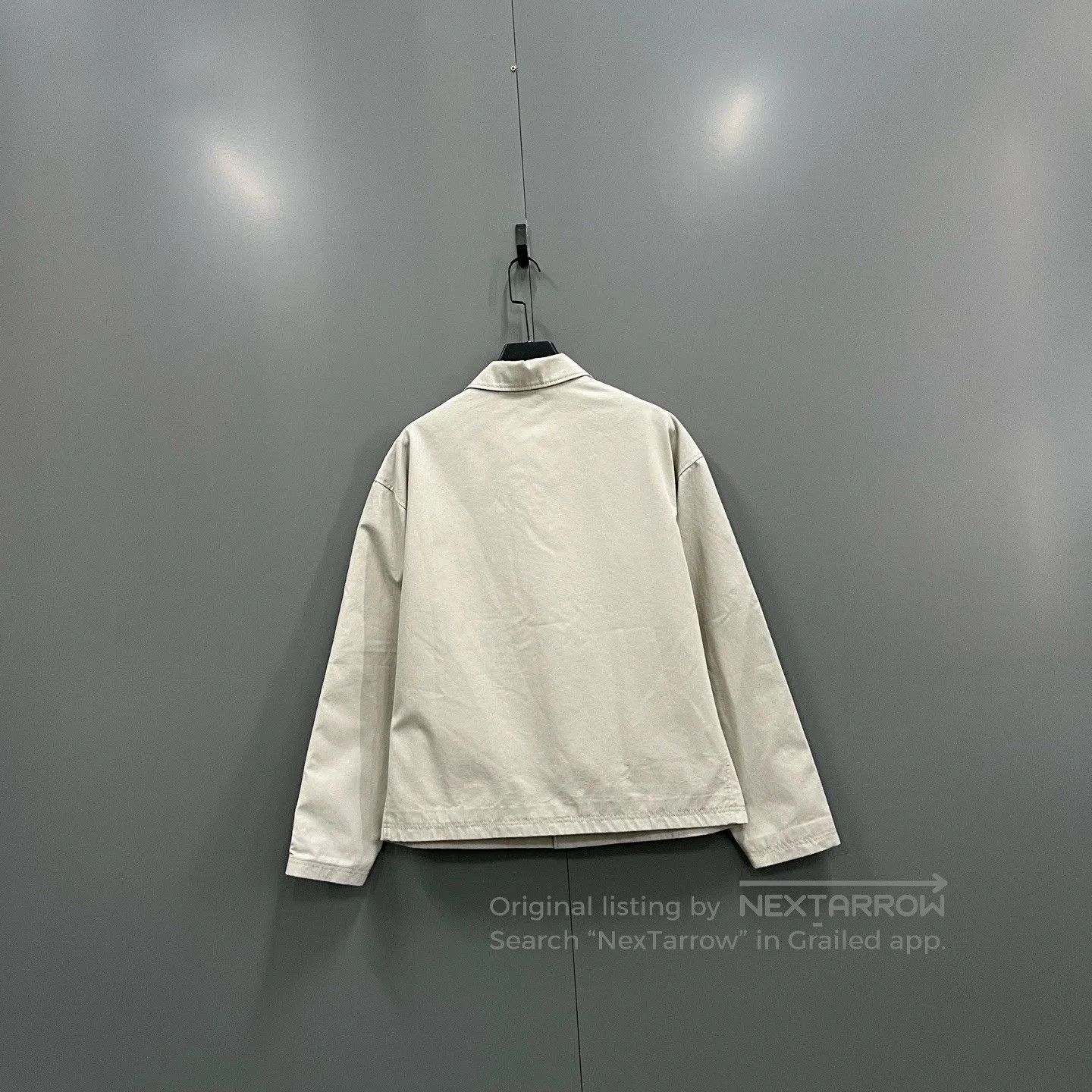 Louis Vuitton Louis Vuitton Beige Logo Work Jacket Size 50. Size US L / EU 52-54 / 3 - 2 Thumbnail