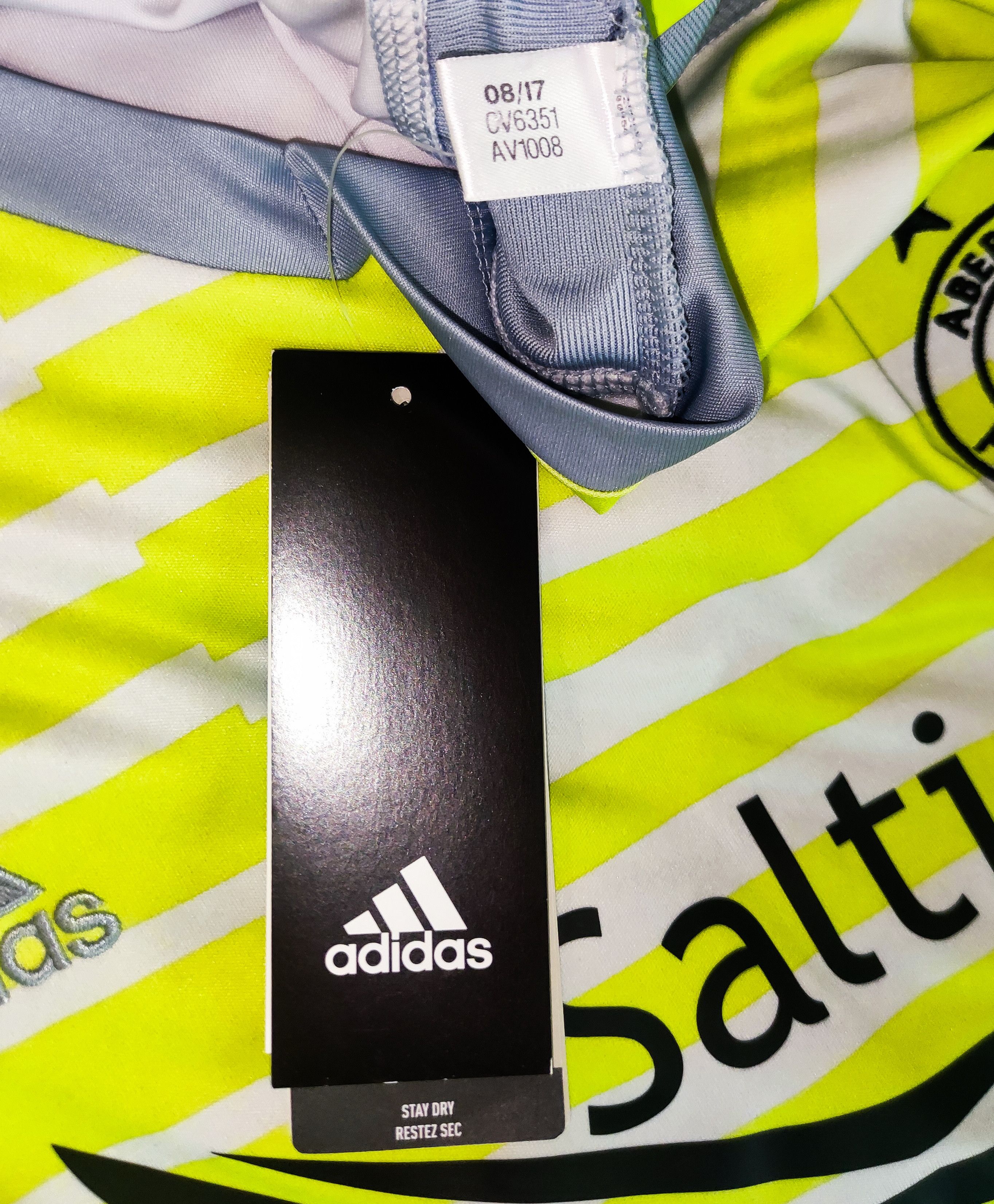 Adidas BNWT Aberdeen 2017 2018 Nike Goalkeeper Longsleeve Scotland Size US L / EU 52-54 / 3 - 9 Thumbnail