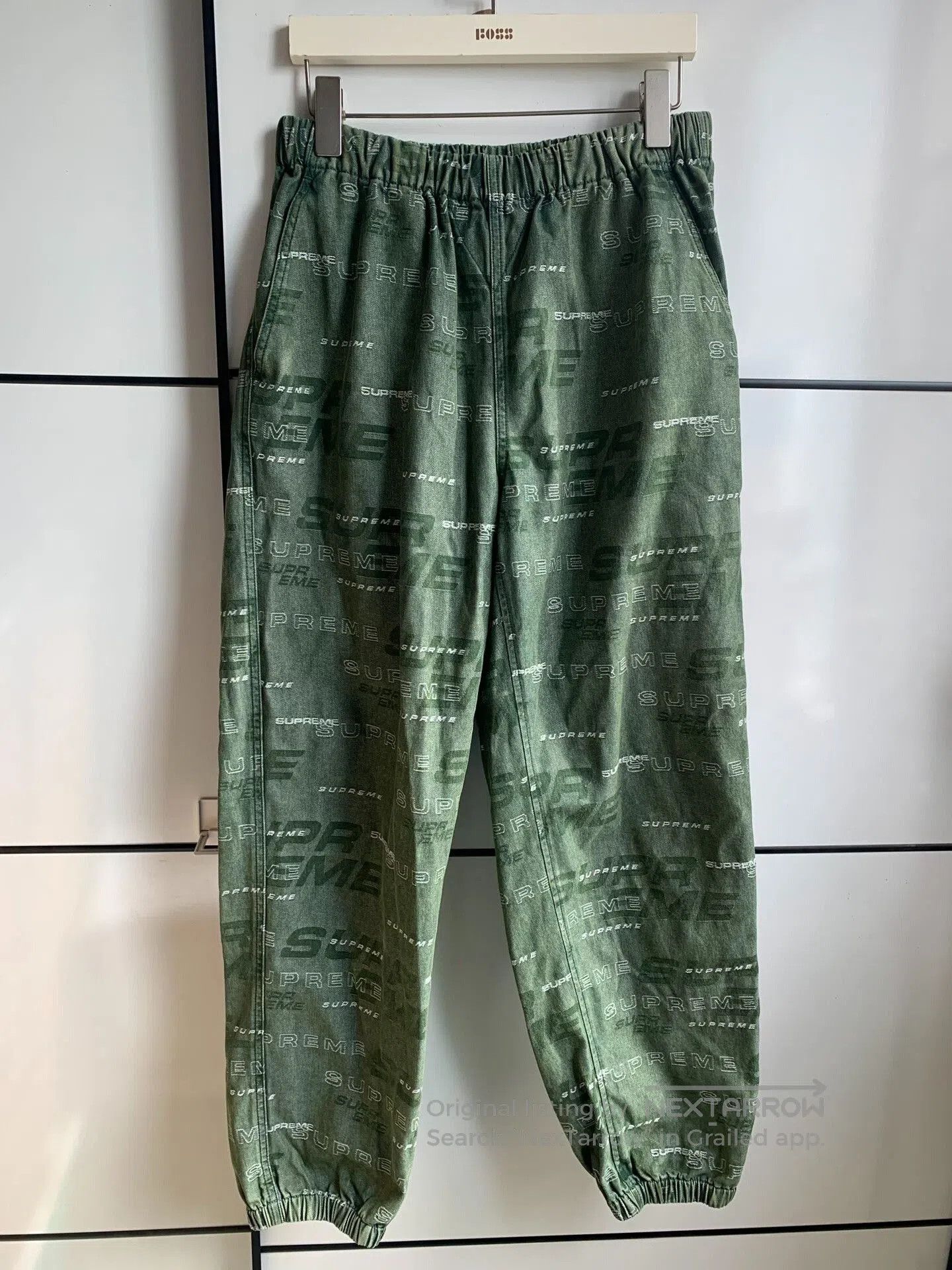 Supreme Supreme FW19 Dimensions Logo Denim Skate Pant. Size US 32 / EU 48 - 1 Thumbnail