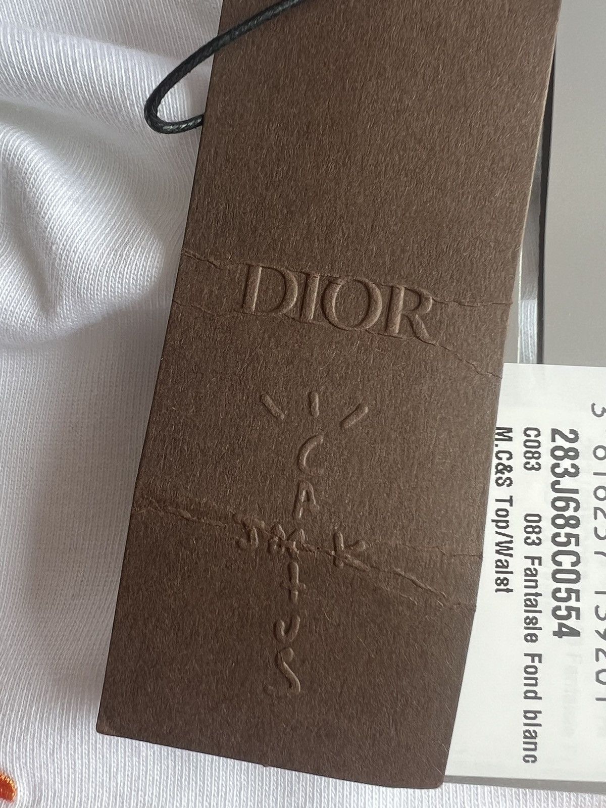 Dior × Kim Jones × Travis Scott 🔥 Dior collab Travis Scott Cactus Jack embroidery Tee Size US XL / EU 56 / 4 - 5 Thumbnail