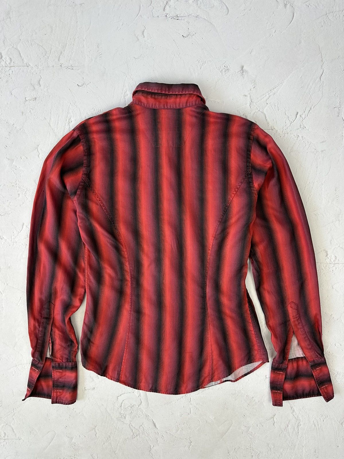 Vintage Vintage Gaultier Style Stripped Shirt Size M / US 6-8 / IT 42-44 - 5 Thumbnail