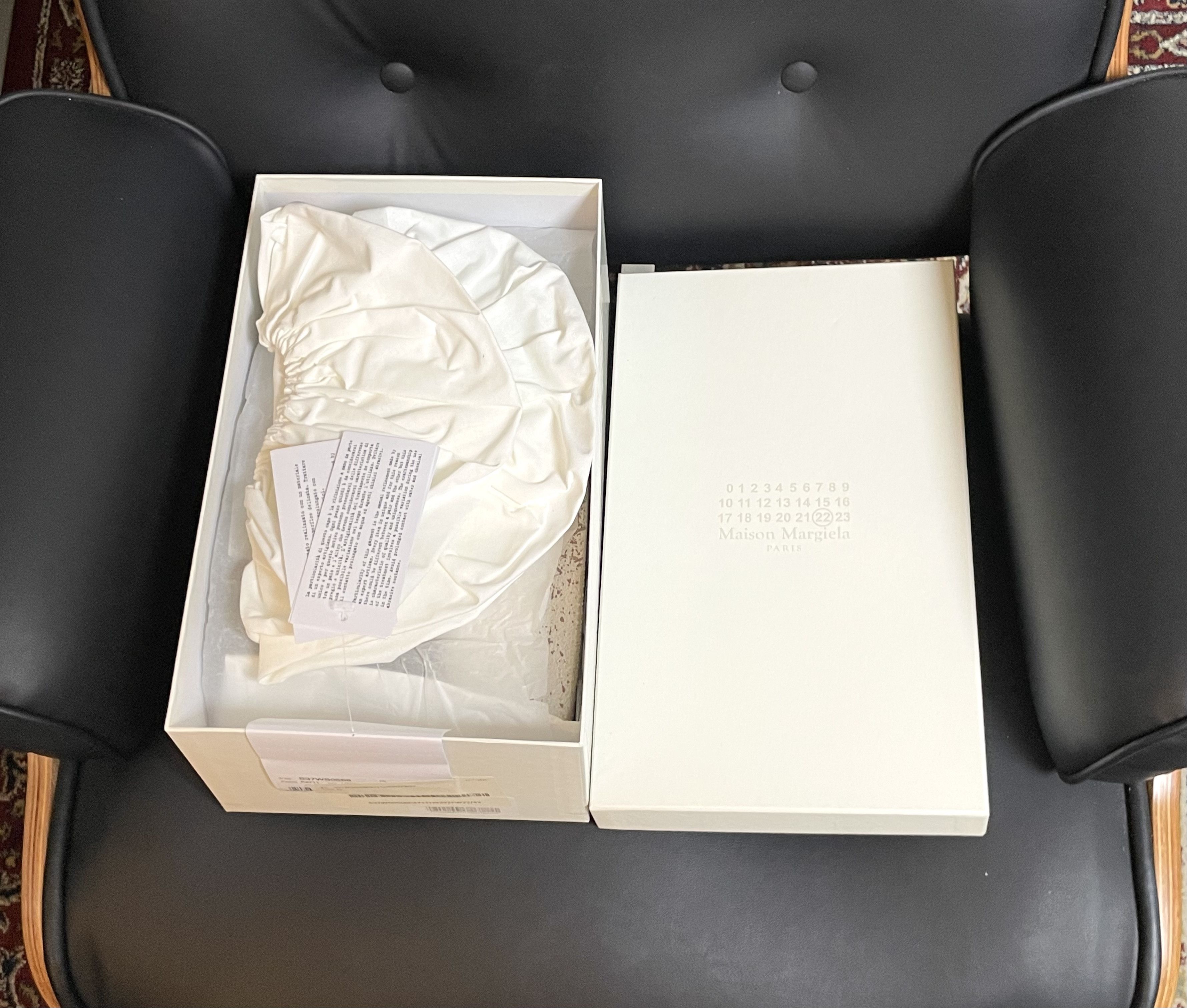 Maison Margiela Maison Margiela GAT (Paint Splatter Canvas) Size US 9 / EU 42 - 23 Thumbnail