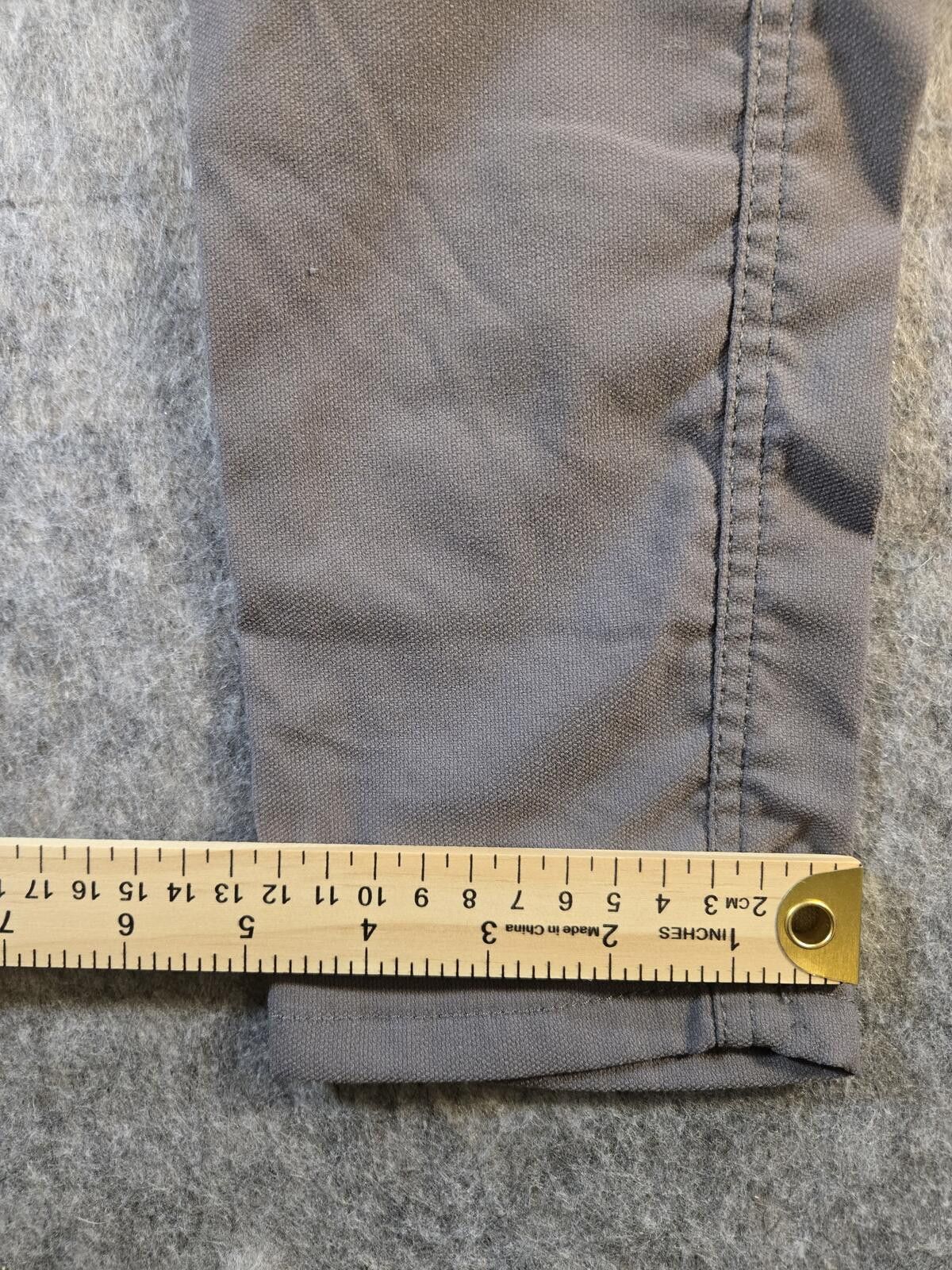 Prana Gorpcore Moto Biker Athleisure Sz4 Skinny Gray Performance Size 27" / US 4 / IT 40 - 2 Thumbnail