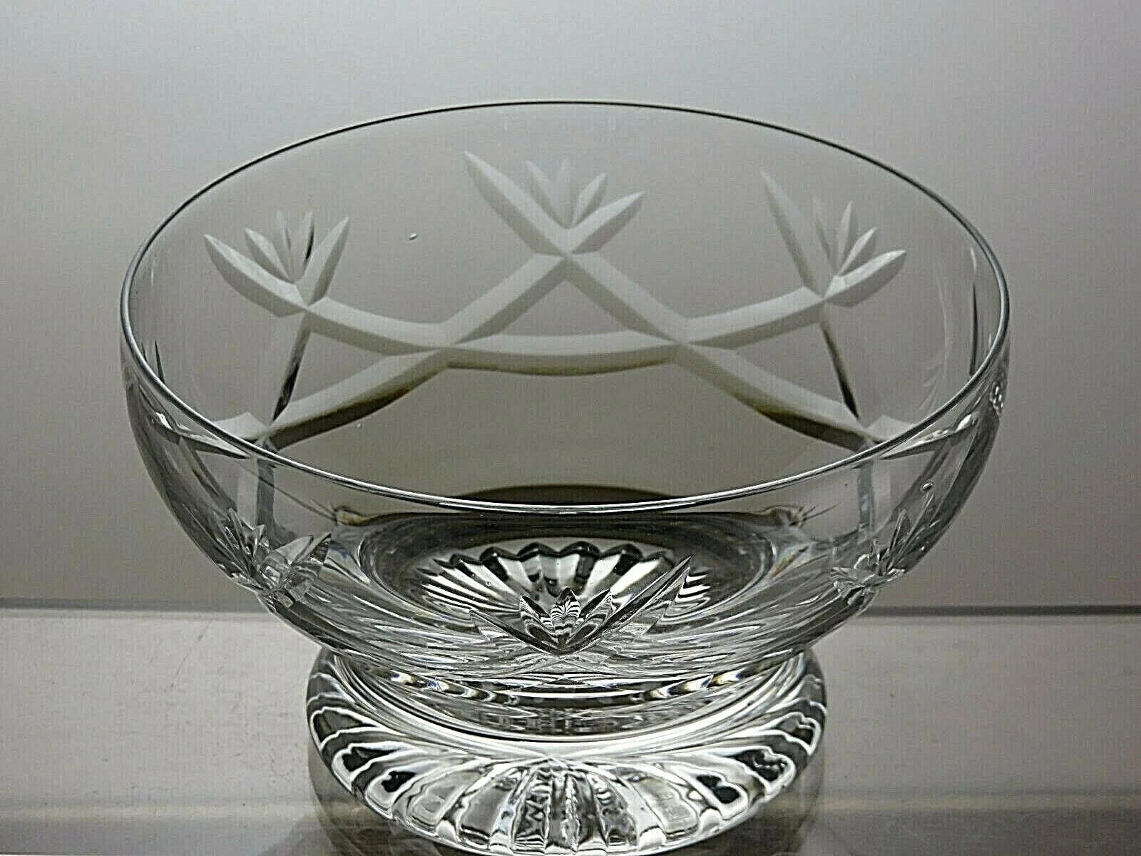 Other Lead Crystal Cut Glass Set Of 4 Serving Finger bowls 2 1/2" Size ONE SIZE - 3 Thumbnail