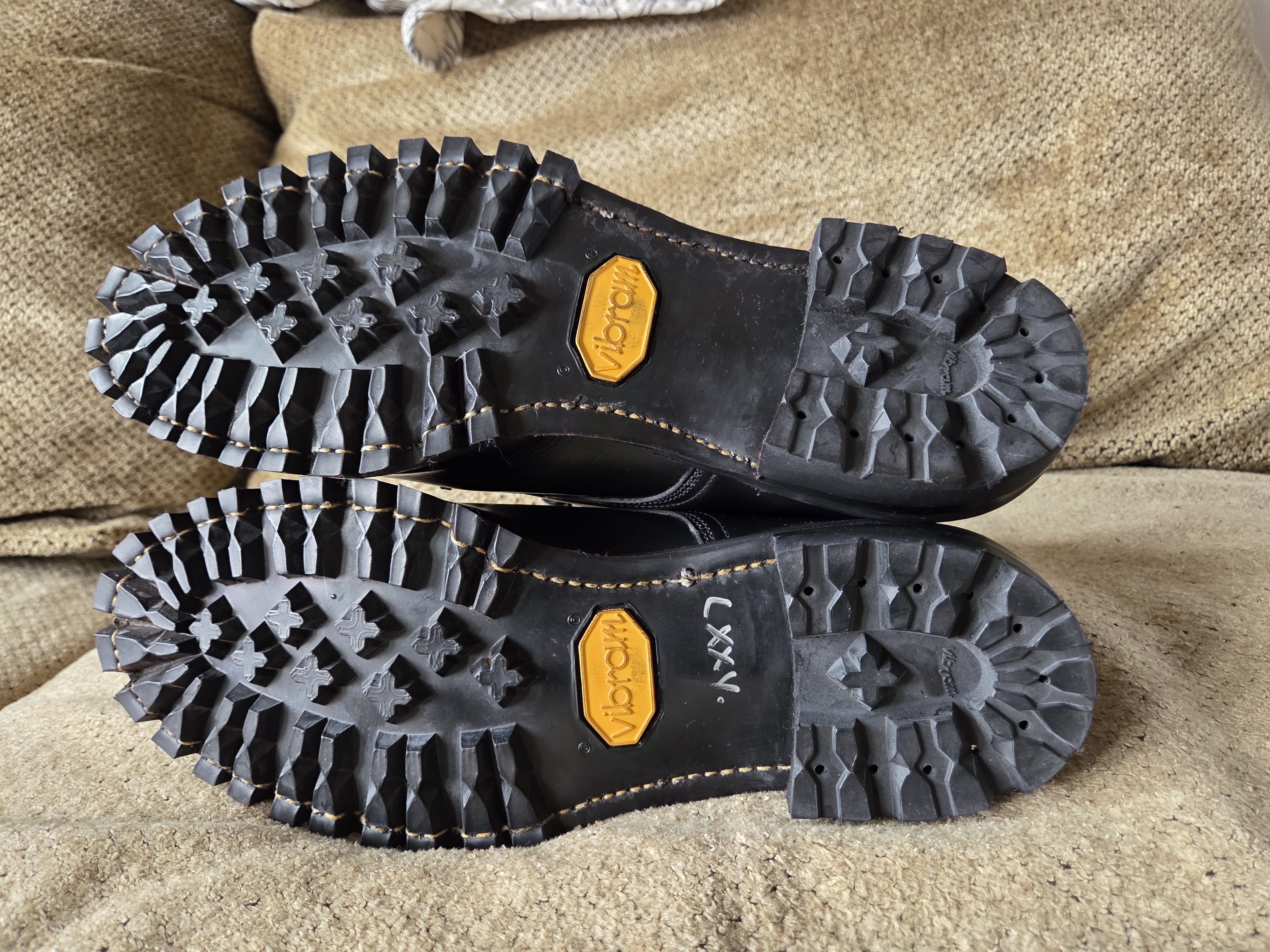 Other HALFS Germany Leather Boots Vibram Lug Sole Cap Toes 11 UK Size US 11 / EU 44 - 9 Thumbnail