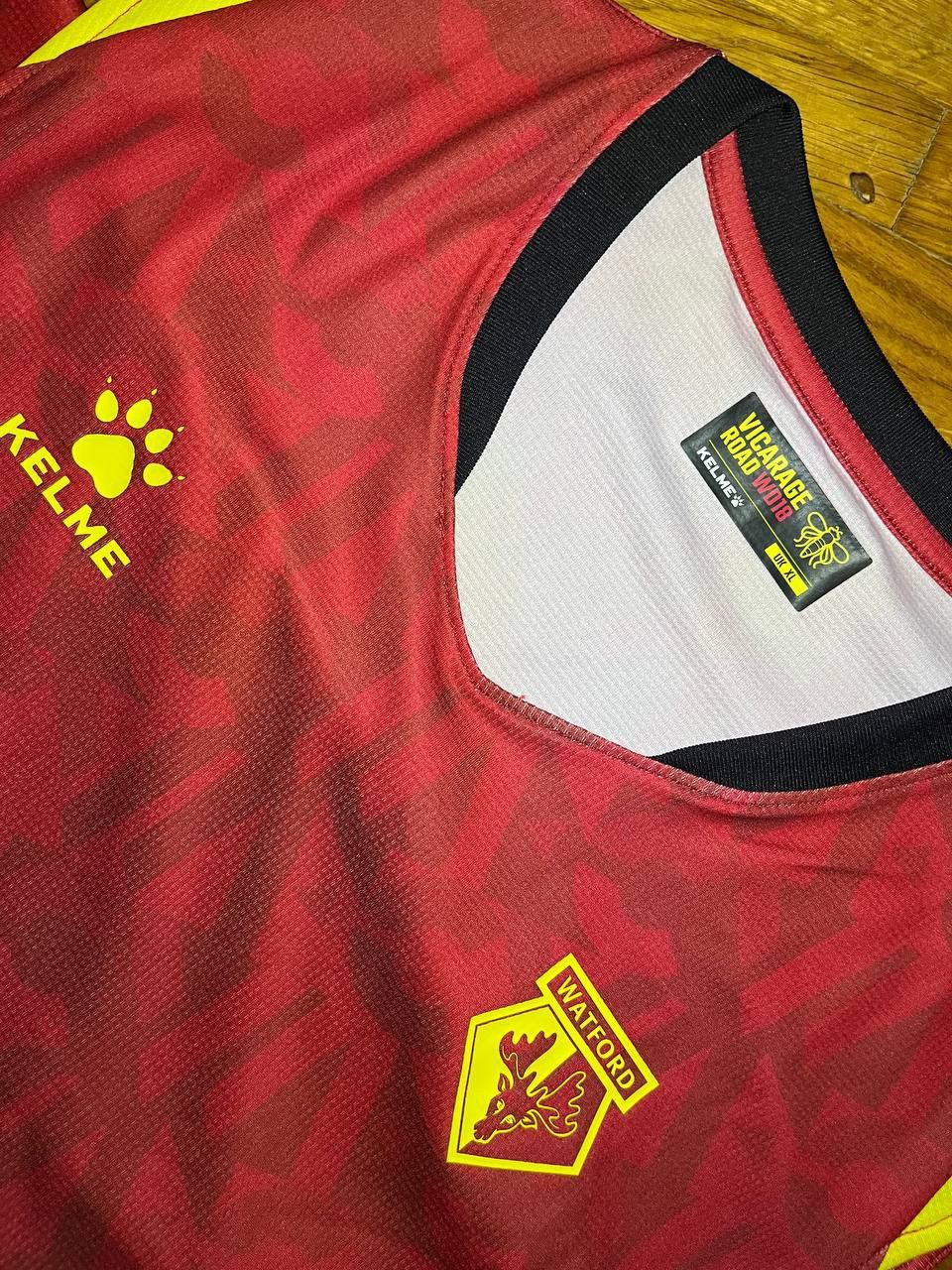 Chelsea Soccer Kelme Watford FC soccer jersey tank top Size US XL / EU 56 / 4 - 3 Thumbnail