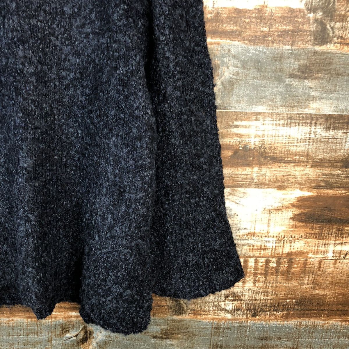Homespun Knitwear × Japanese Brand Per Sodea Dark Blue Knitwear #A1736 Size L / US 10 / IT 46 - 8 Thumbnail