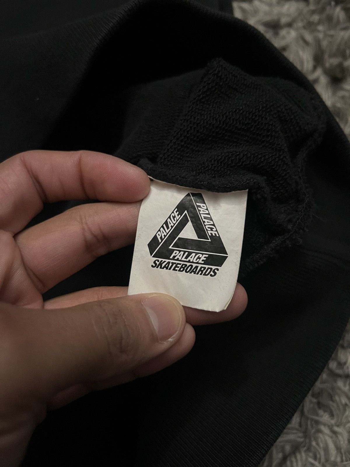 Palace Palace Tri Stitch Crewneck - black Size US M / EU 48-50 / 2 - 7 Thumbnail