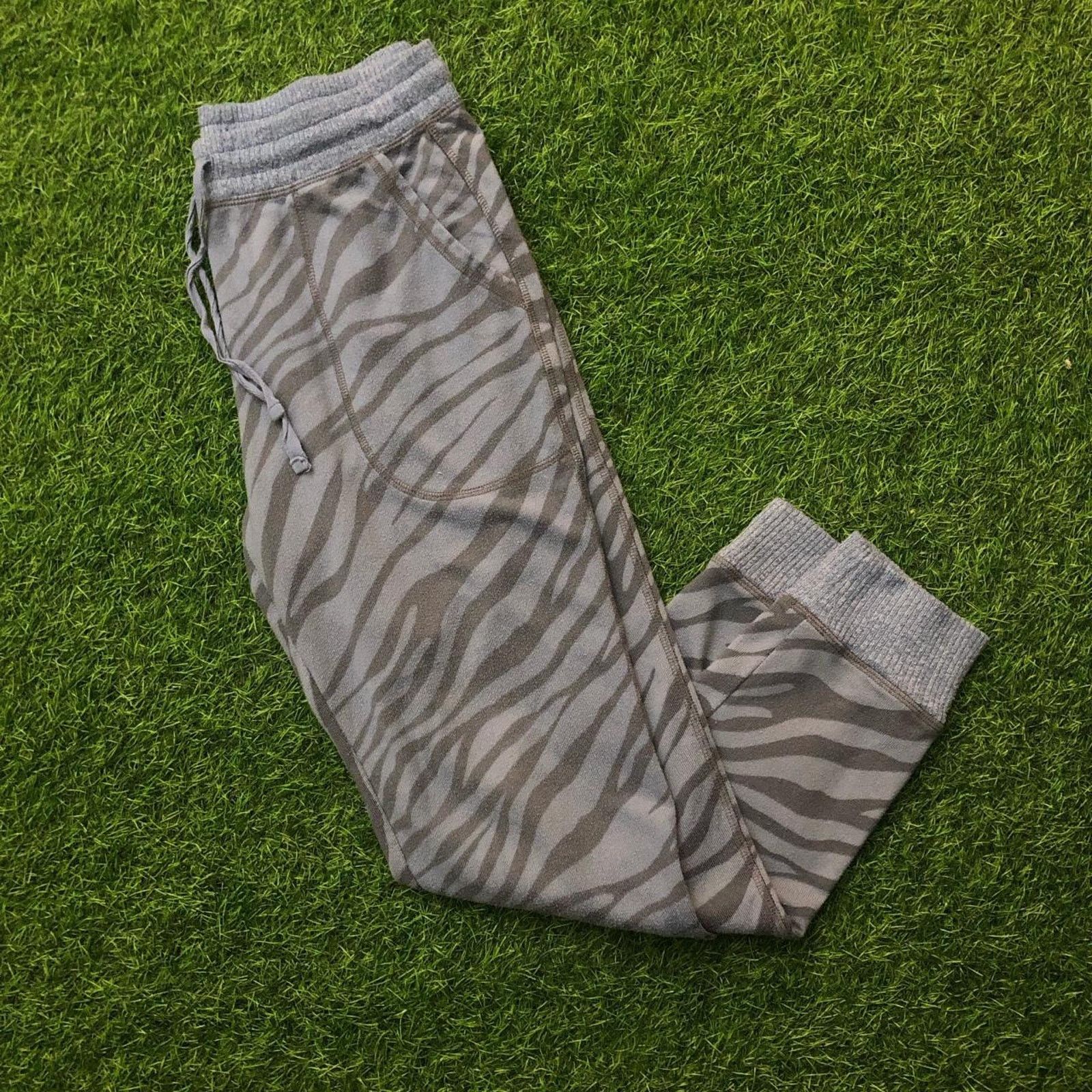 Other Women’s Blue Zebra Print Jogger Sweatpants Size 29" - 1 Thumbnail
