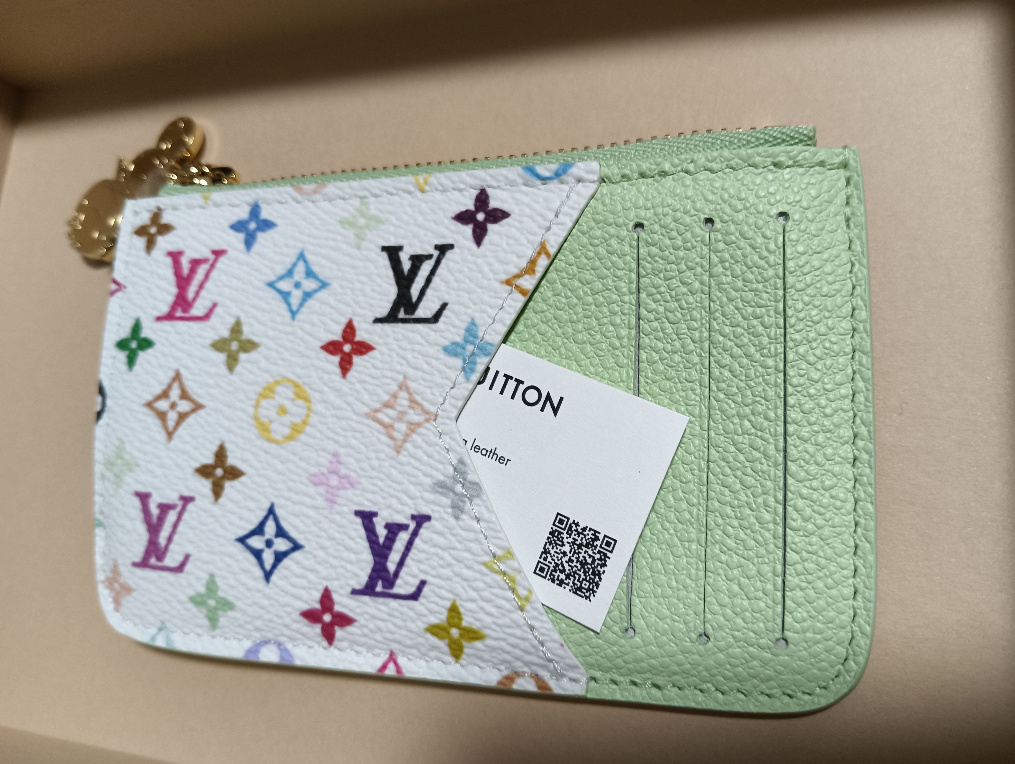 Louis Vuitton × Takashi Murakami Card Case Porto Carte Romy Size ONE SIZE - 3 Thumbnail