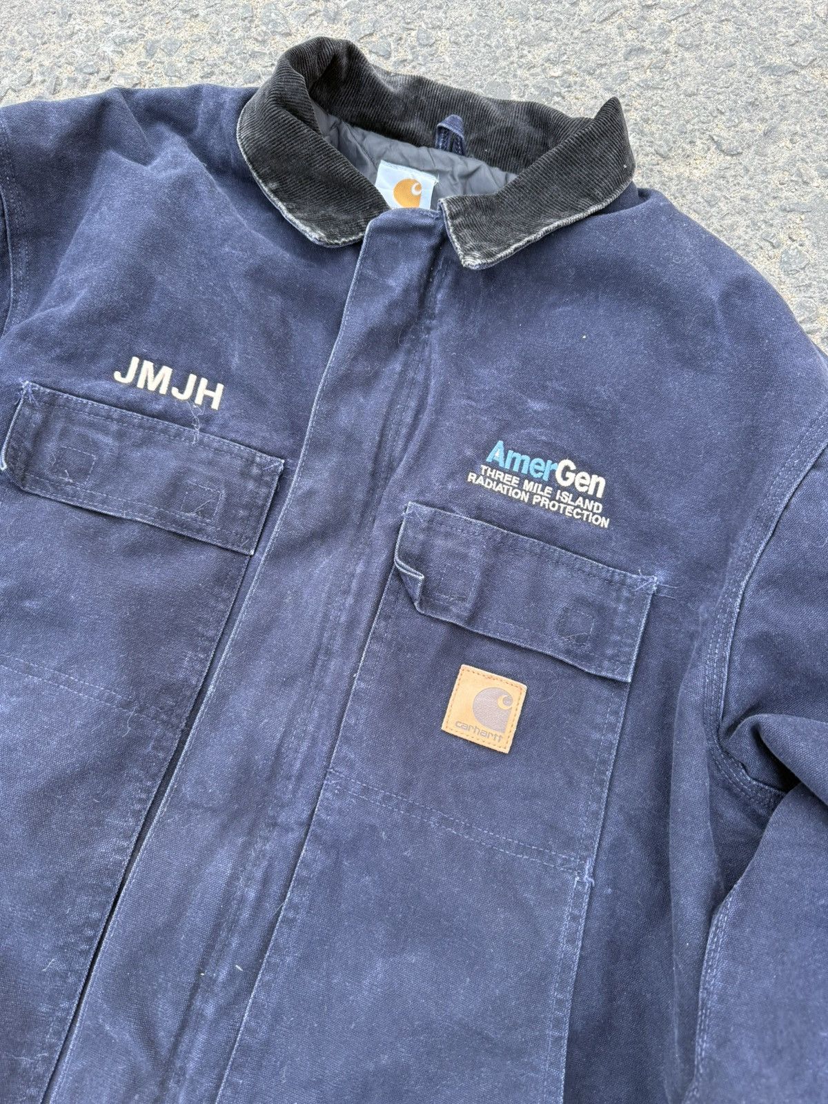 Carhartt Vintage 90-s CARHARTT DETROIT JACKET VERY THICK SIZE XXL Size US XXL / EU 58 / 5 - 2 Thumbnail
