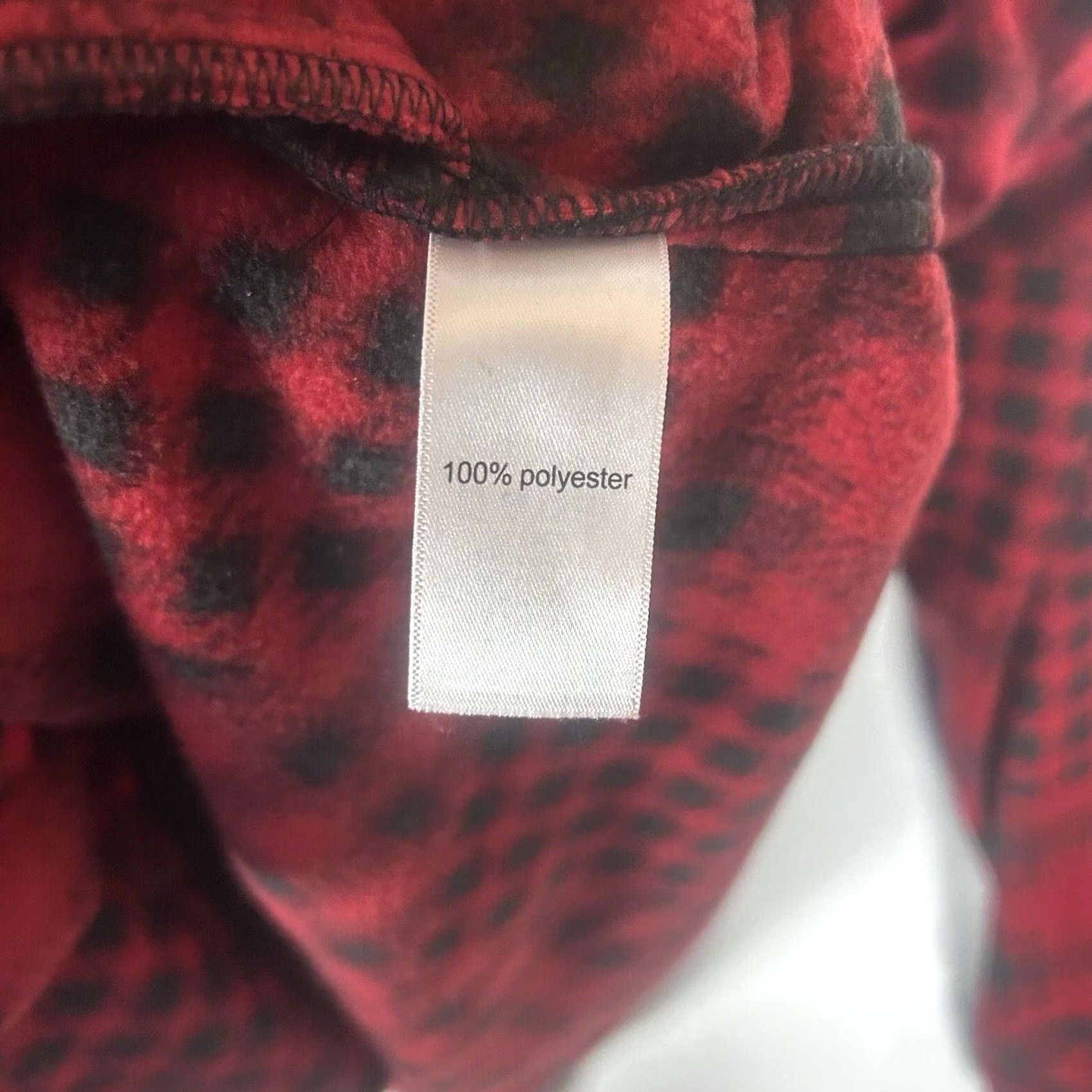 Vintage Maurices Heavy Plaid Flannel Jacket Shirt Womens XL Red Black Long Sleeve Fleece Quilted Pockets Snap Jacket Size XL / US 12-14 / IT 48-50 - 5 Thumbnail