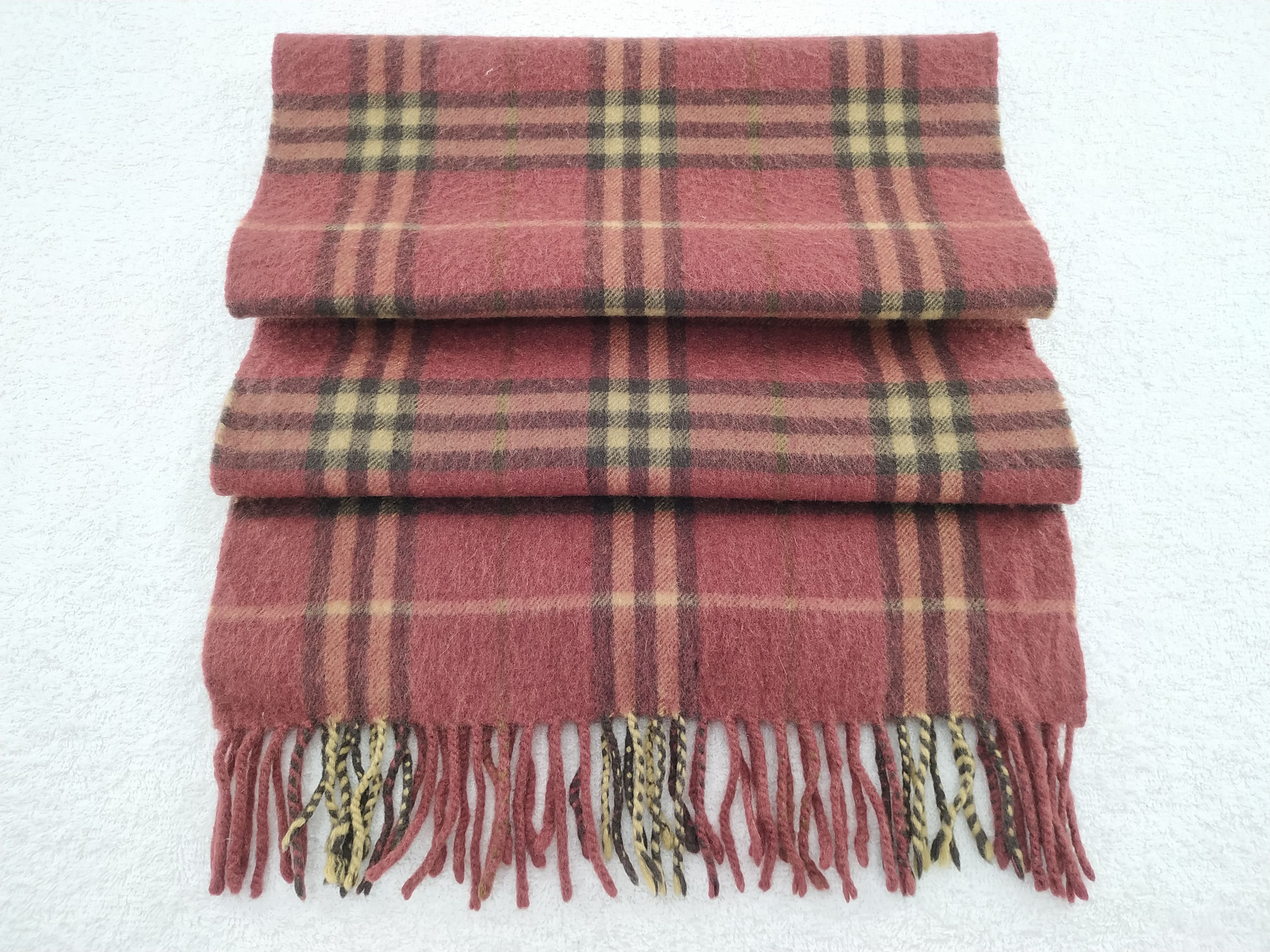Burberry Vintage Burberry Scarf/Muffler/Neckwear MF459 Size ONE SIZE - 2 Thumbnail