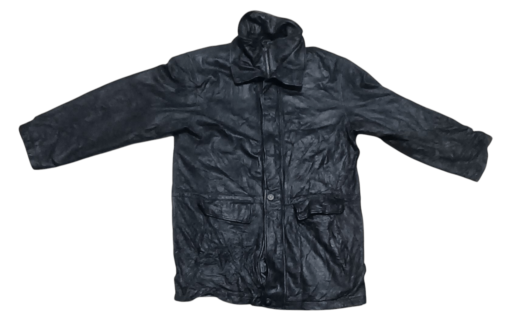 Genuine Leather × Japanese Brand VINTAGE HUMPREY BOGART SHEEPSKIN LEATHER JACKET Size US L / EU 52-54 / 3 - 1 Thumbnail