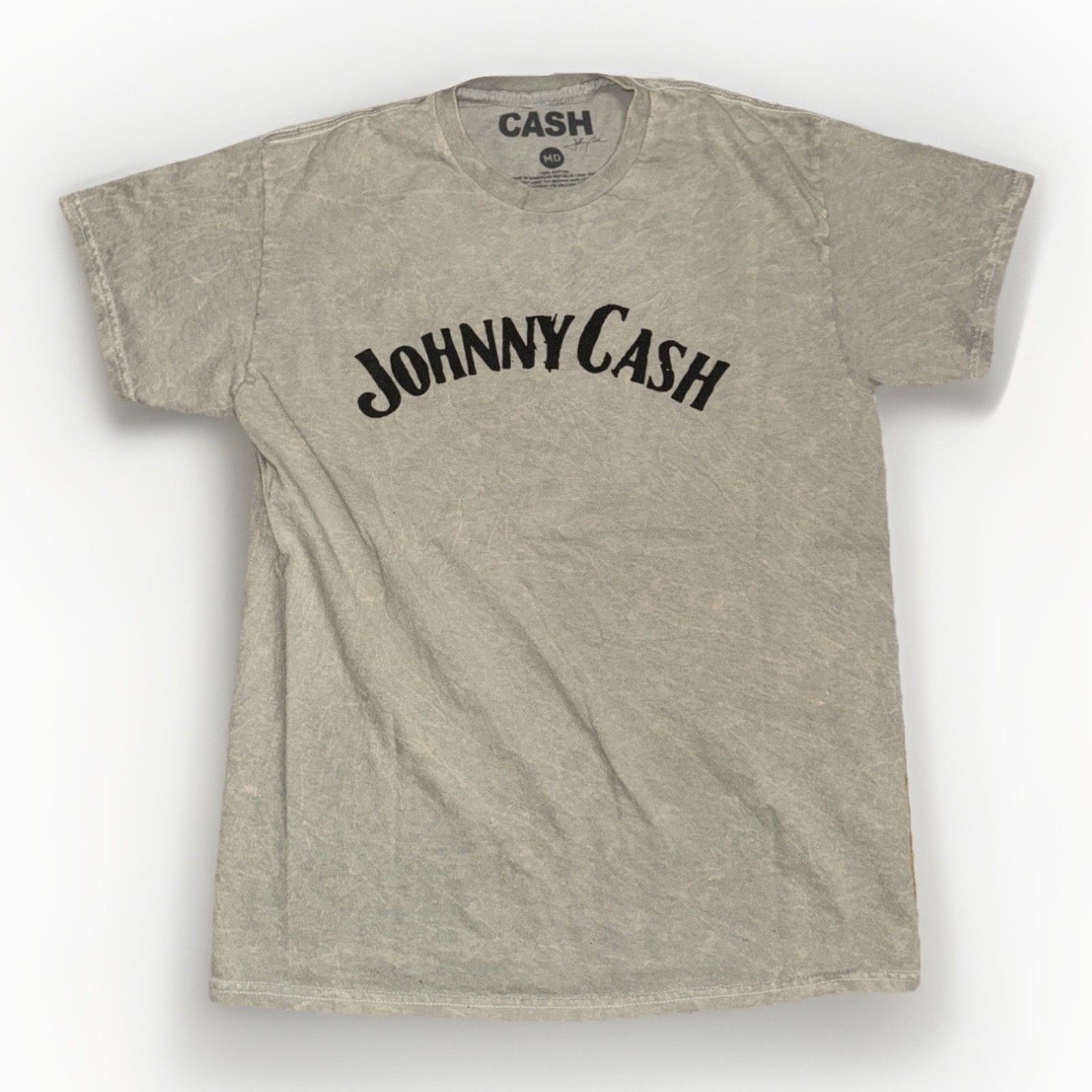 Band Tees × Vintage Johnny Cash Ring of Fire Nashville Tennessee T-Shirt Gray M Size US M / EU 48-50 / 2 - 2 Thumbnail