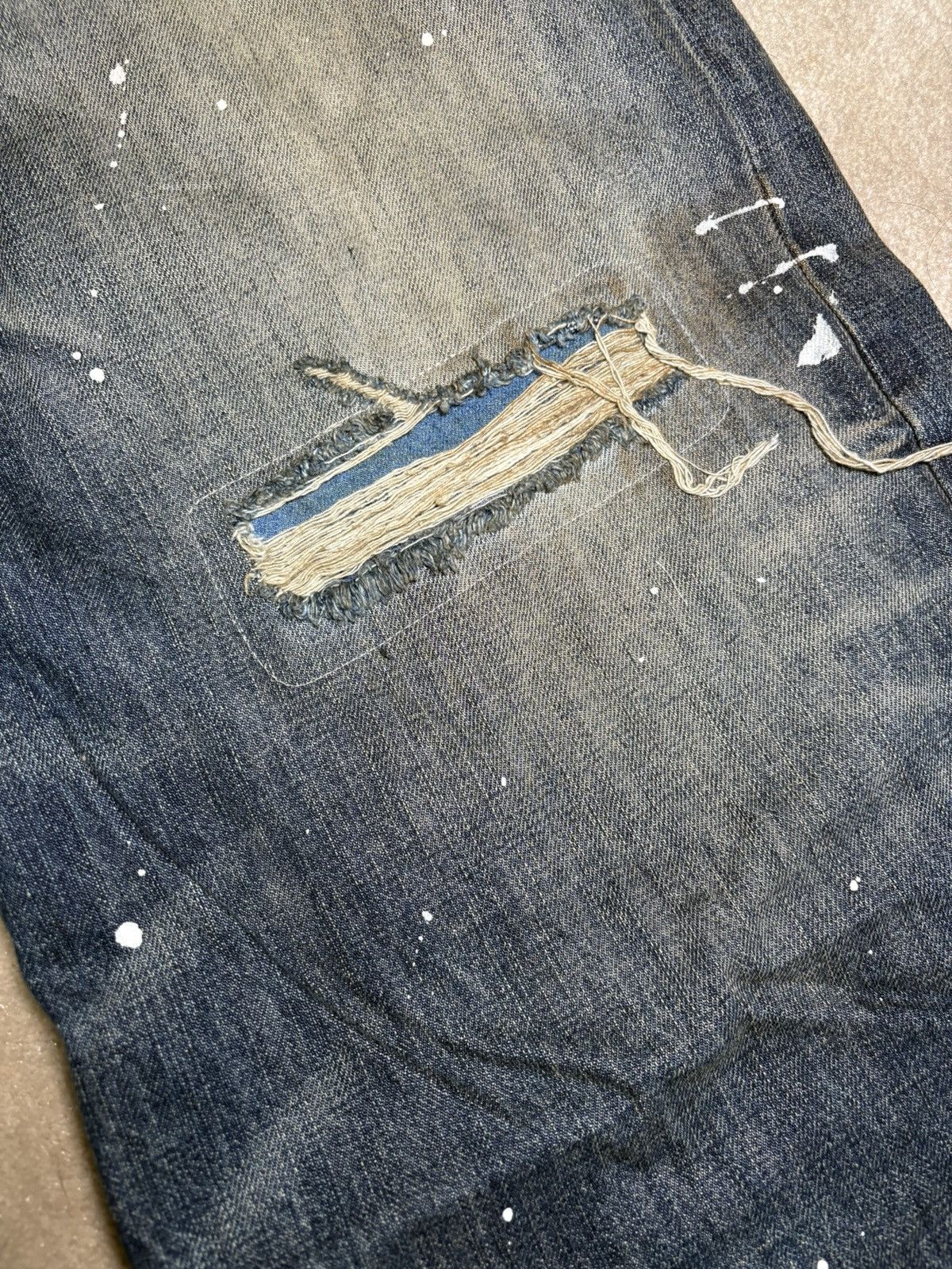 No Faith Studios No Faith Studios Baggy Selvedge Denim Size US 30 / EU 46 - 2 Thumbnail