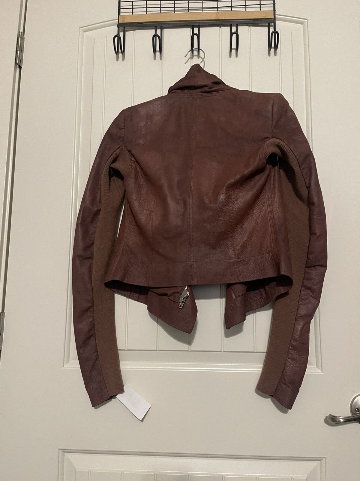 Rick Owens Women’s Rick Owens Leather Jacket Size XS / US 0-2 / IT 36-38 - 7 Thumbnail
