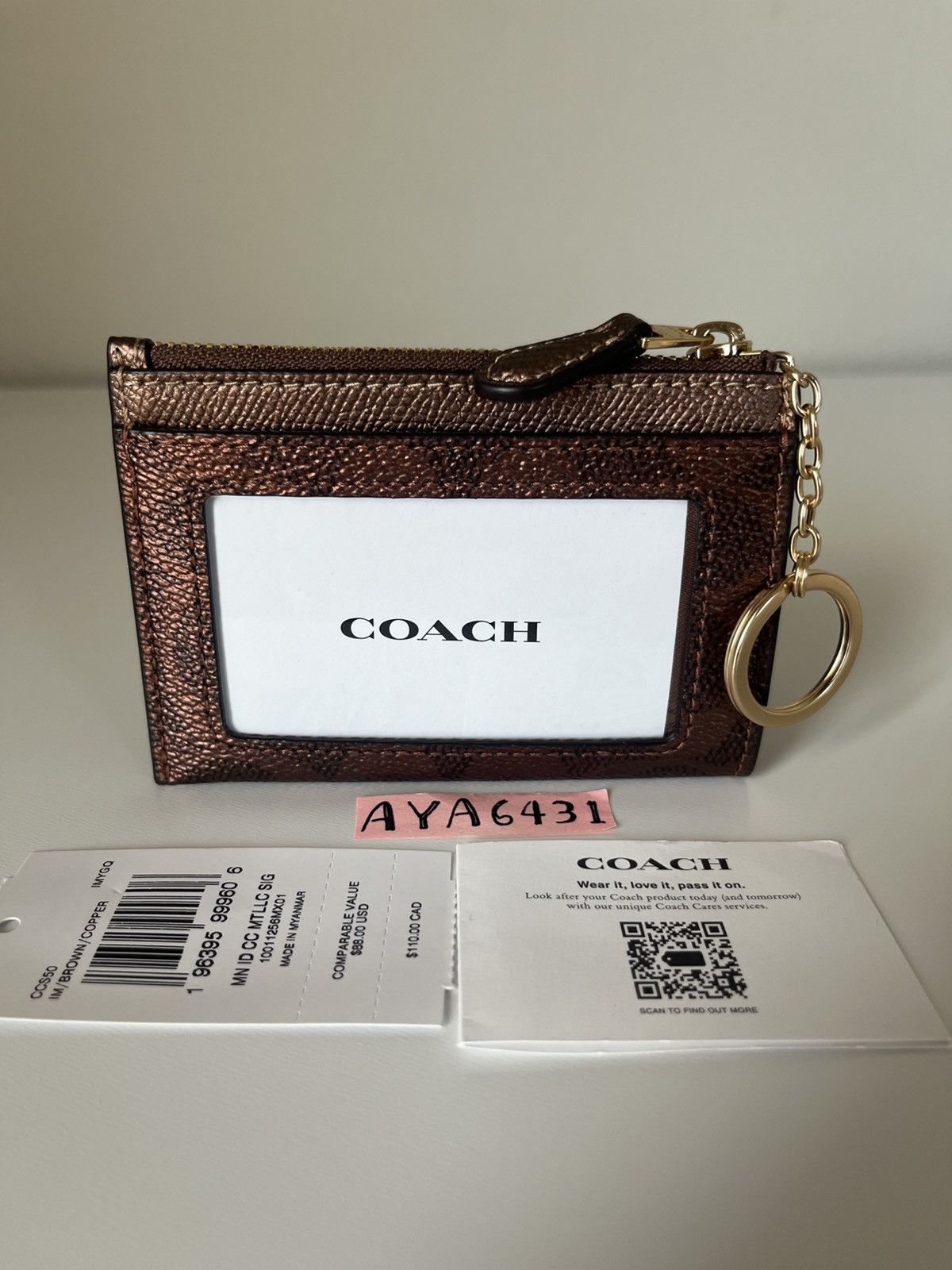Coach Coach card holder Size ONE SIZE - 2 Thumbnail