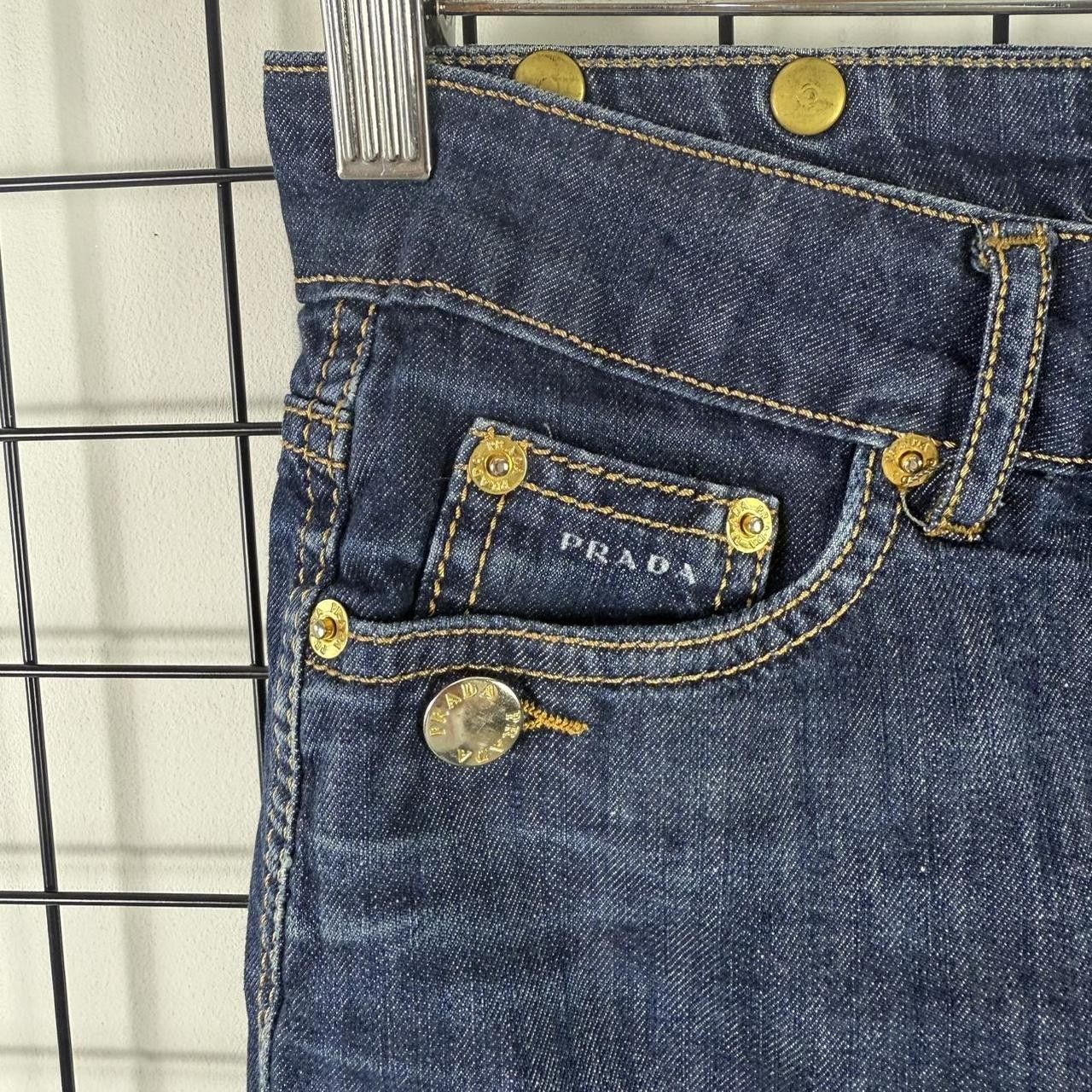 Prada Prada Jeans Denim Skirt Size 32" / US 10 / IT 46 - 5 Thumbnail