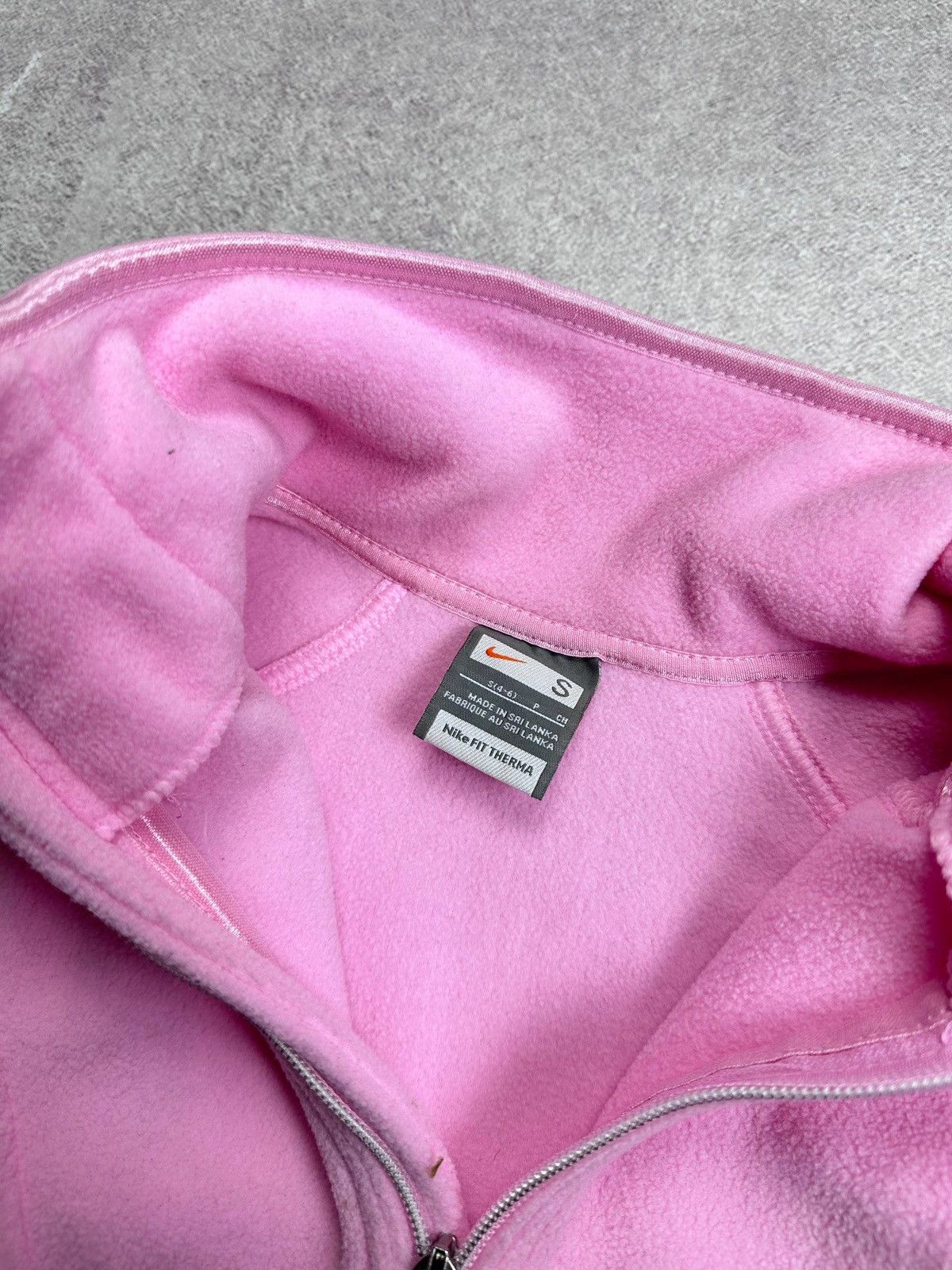 Nike 🌸 Beautiful Vintage Nike Womans Fleece Sherpa Zip Jacket S Size S / US 4 / IT 40 - 5 Thumbnail