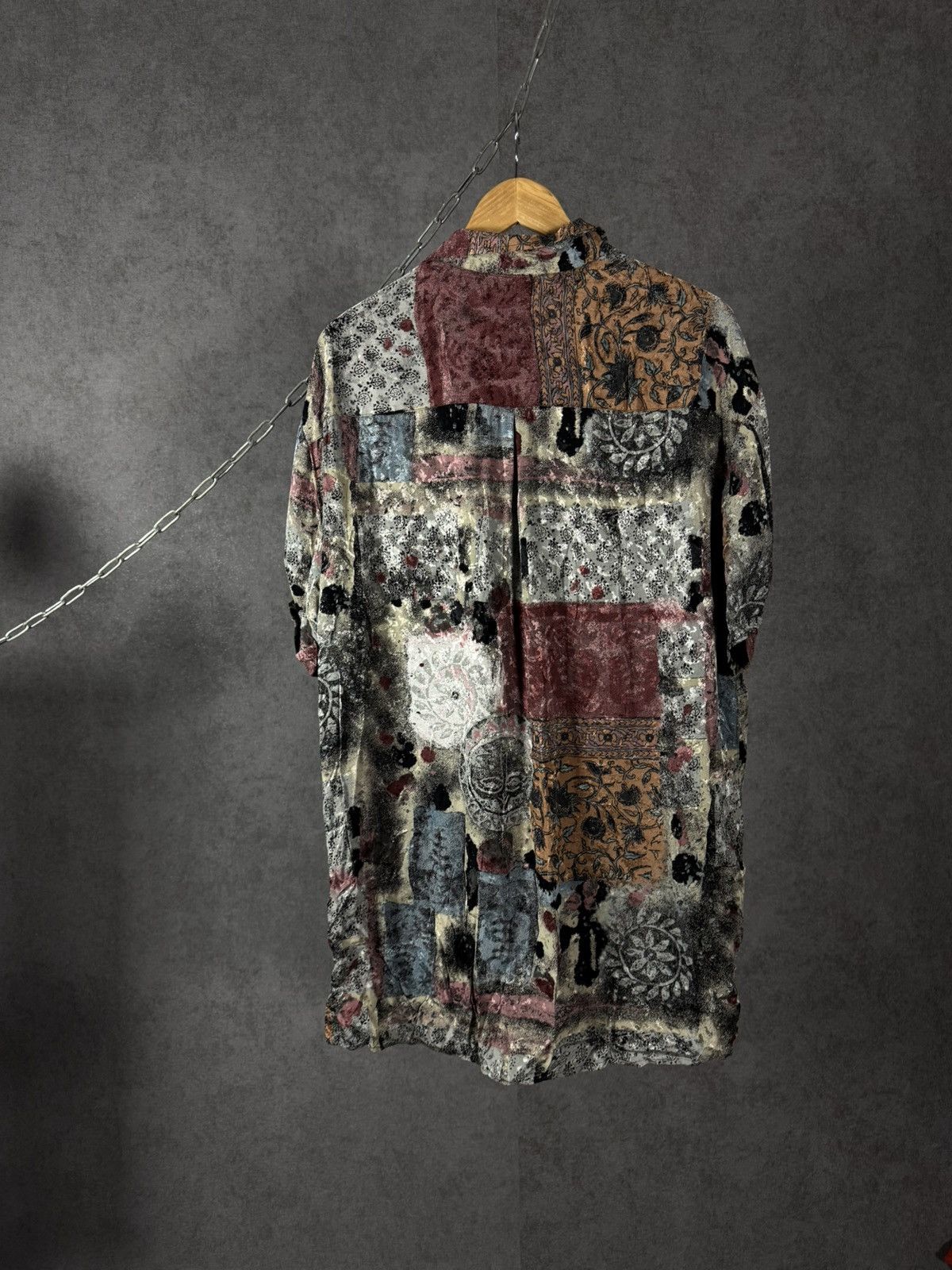 Vintage Crazy art hawaiian vintage shirt Size US XL / EU 56 / 4 - 5 Thumbnail