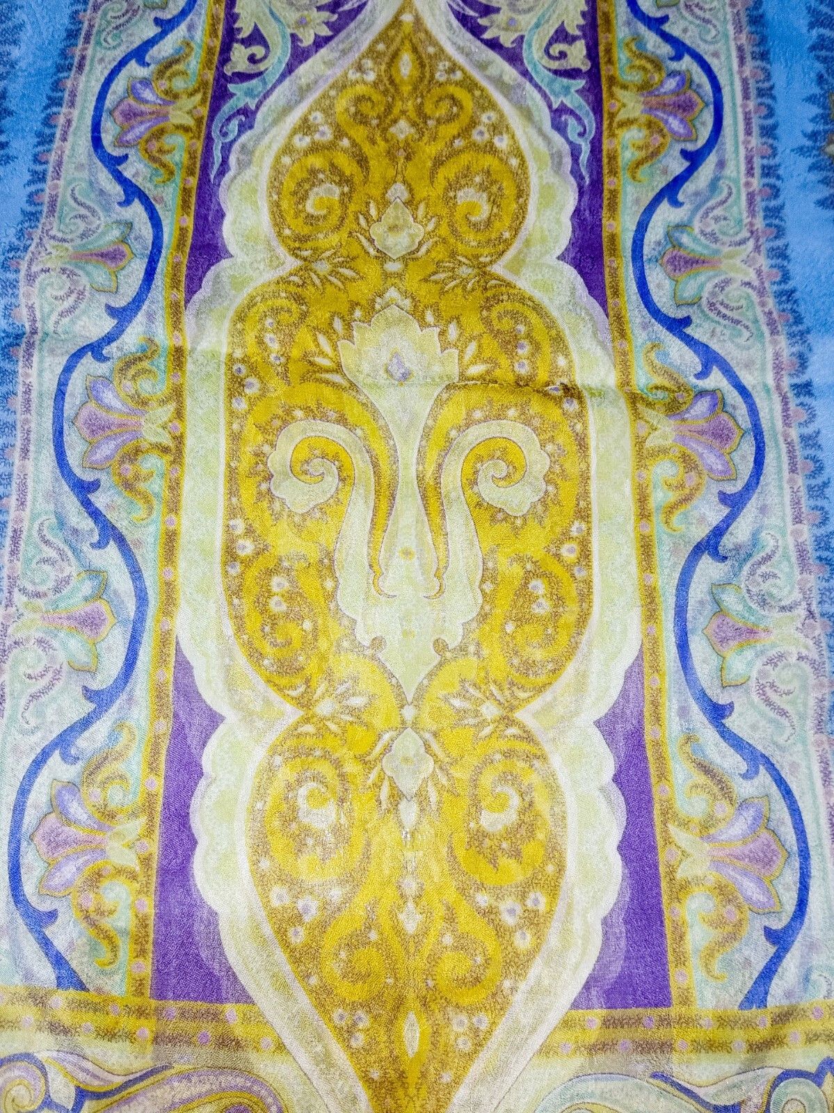 Etro ETRO MILANO ITALY Signature Vintage Silk Scarf Shawl Size ONE SIZE - 4 Thumbnail