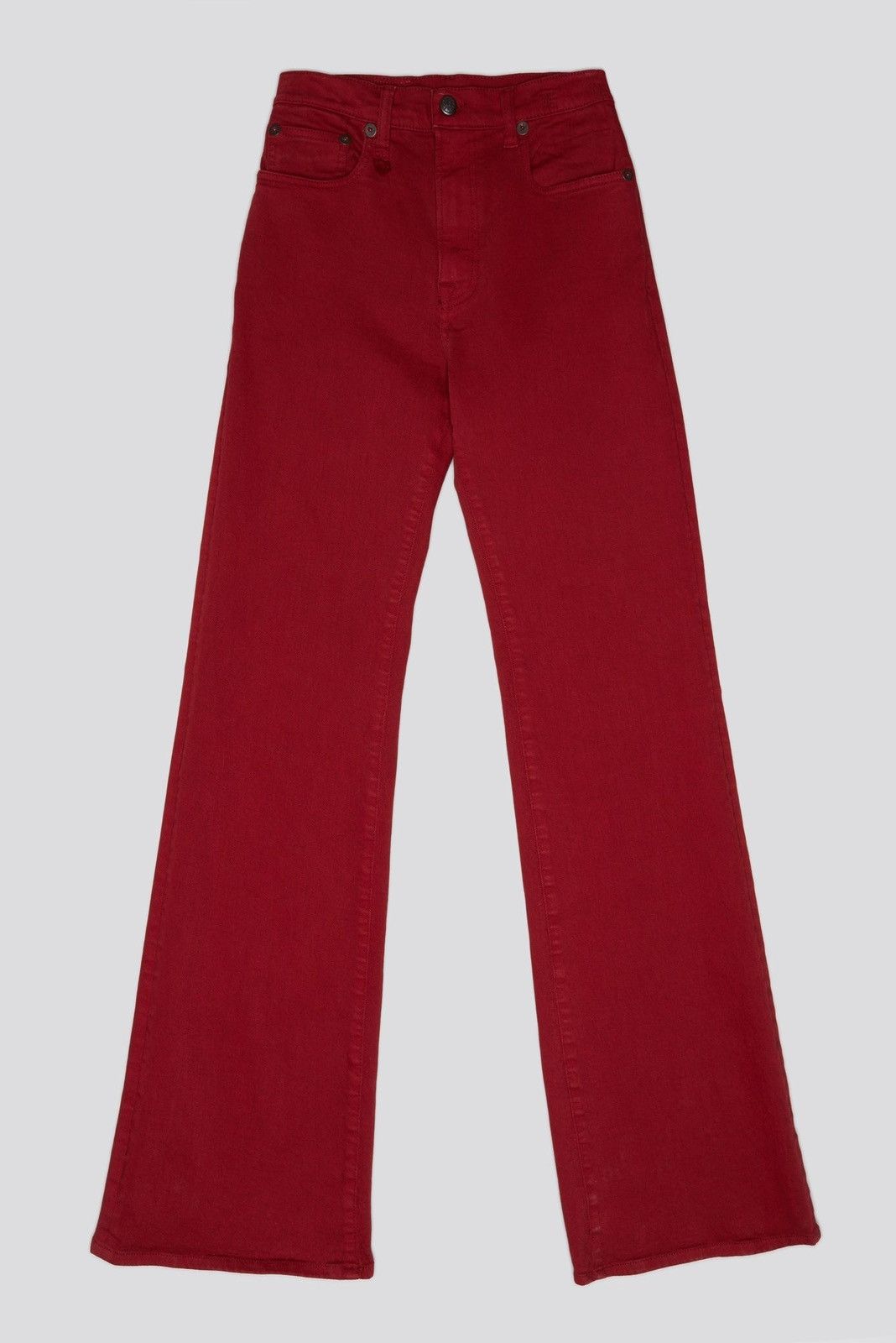 R13 Jane Jean Vivid Red Stretch 27 Size 27" / US 4 / IT 40 - 7 Thumbnail