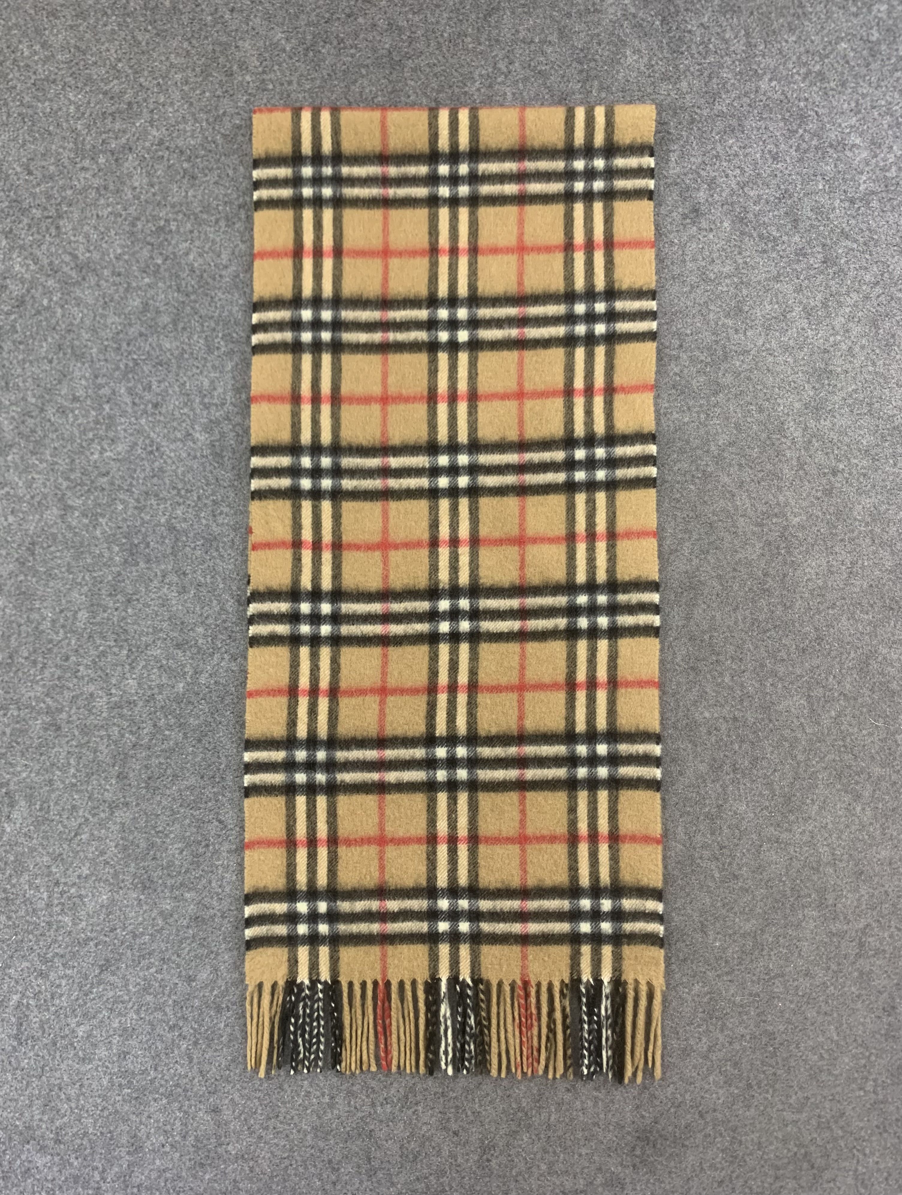 Burberry Burberry Scarf Cashmere Muffler Neck Wrap BL9249 Size ONE SIZE - 3 Thumbnail