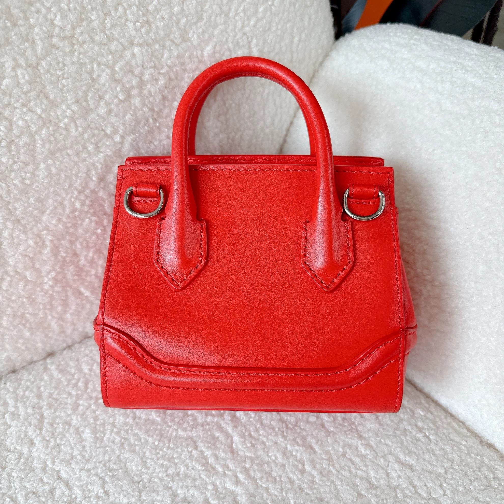Versace Versace Red Hand/Crossbody Bag Pre-Owned Size ONE SIZE - 3 Thumbnail