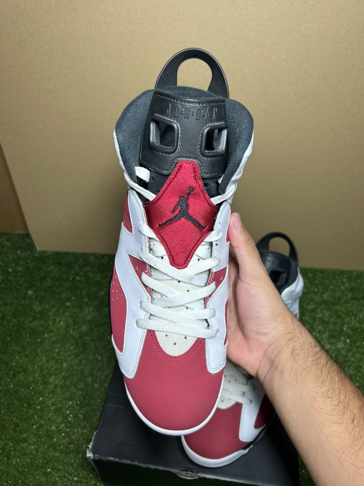 Jordan Brand Jordan 6 Carmine 2021 Size US 12 / EU 45 - 7 Thumbnail