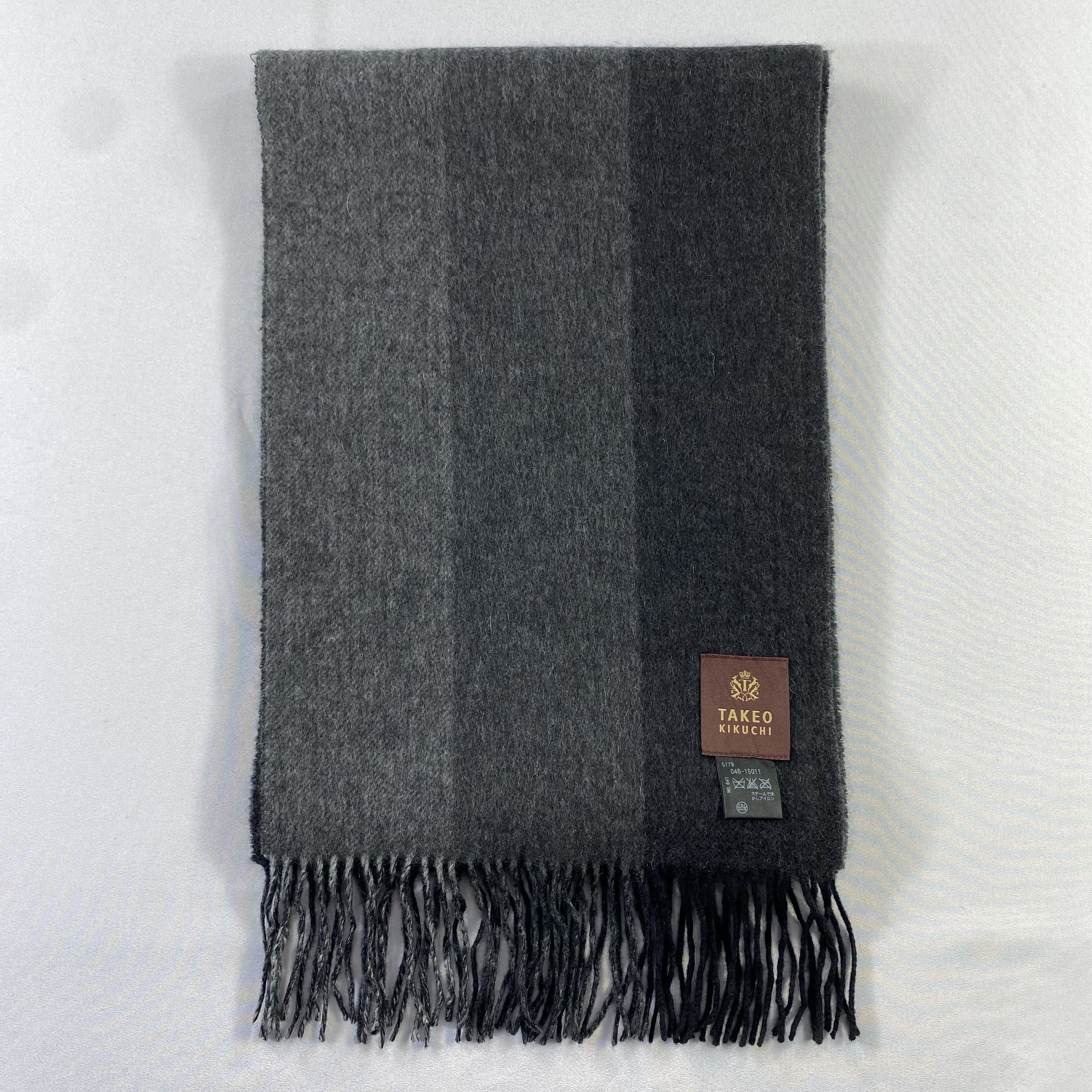 Takeo Kikuchi Takeo Kikuchi Scarf Neck Wrap Cashmere Muffler Size ONE SIZE - 2 Thumbnail