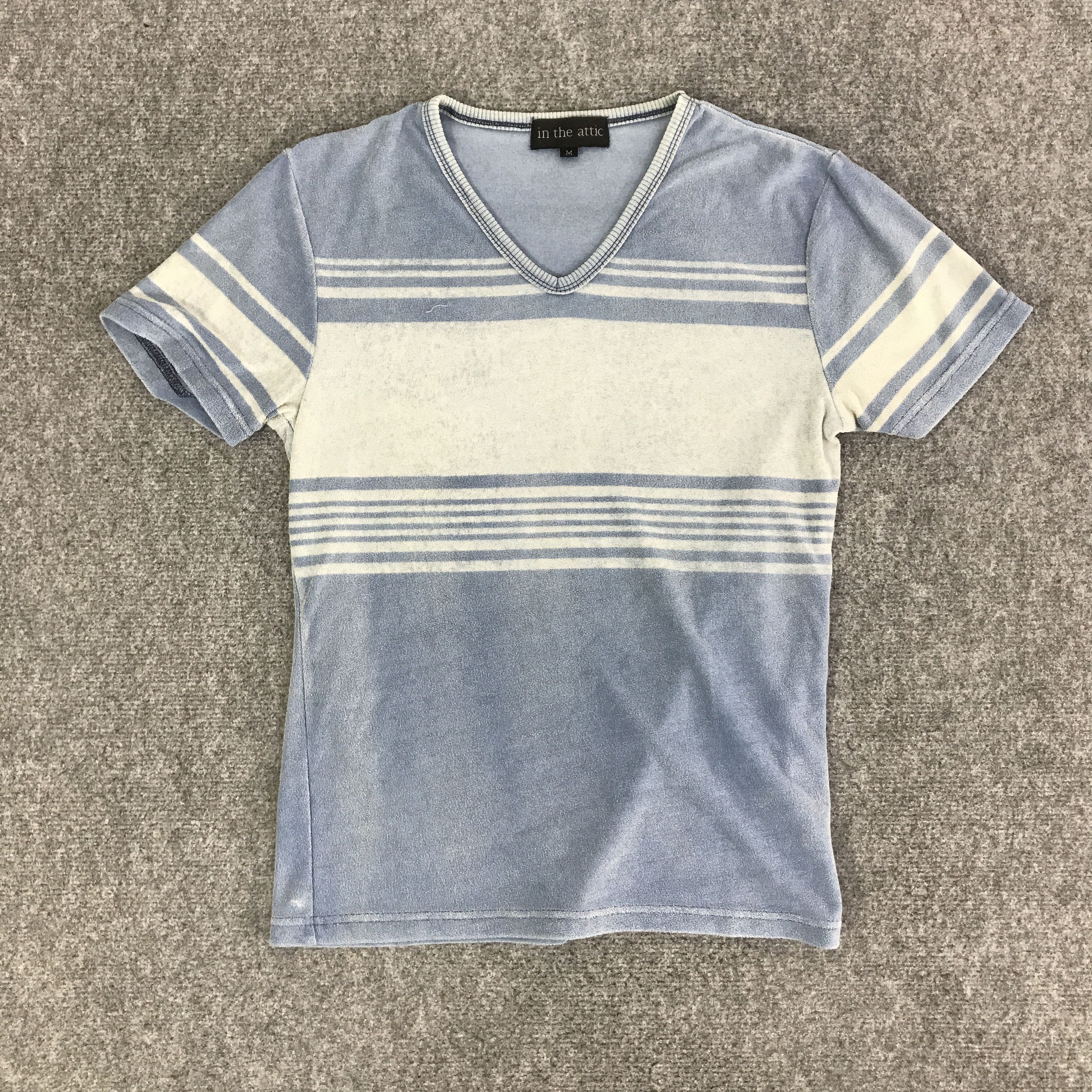 In The Attic IN THE ATTIC V NECK T-SHIRT K93B33 Size US M / EU 48-50 / 2 - 1 Thumbnail