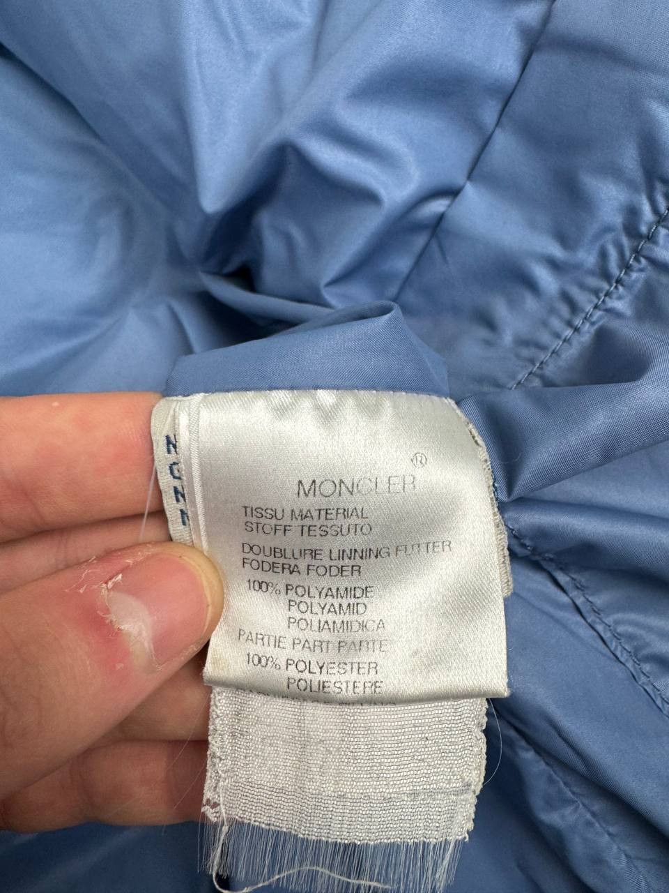 Moncler Himalaya Down Puffer Jacket Vintage Big Logo